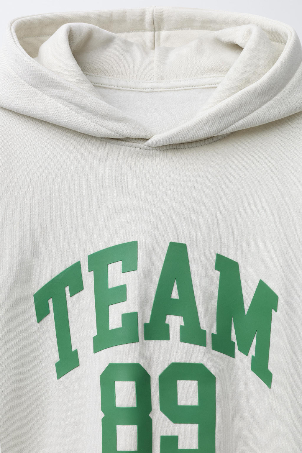 SPORTY HOODIE WITH SLOGAN PRINT - Zara фото 3