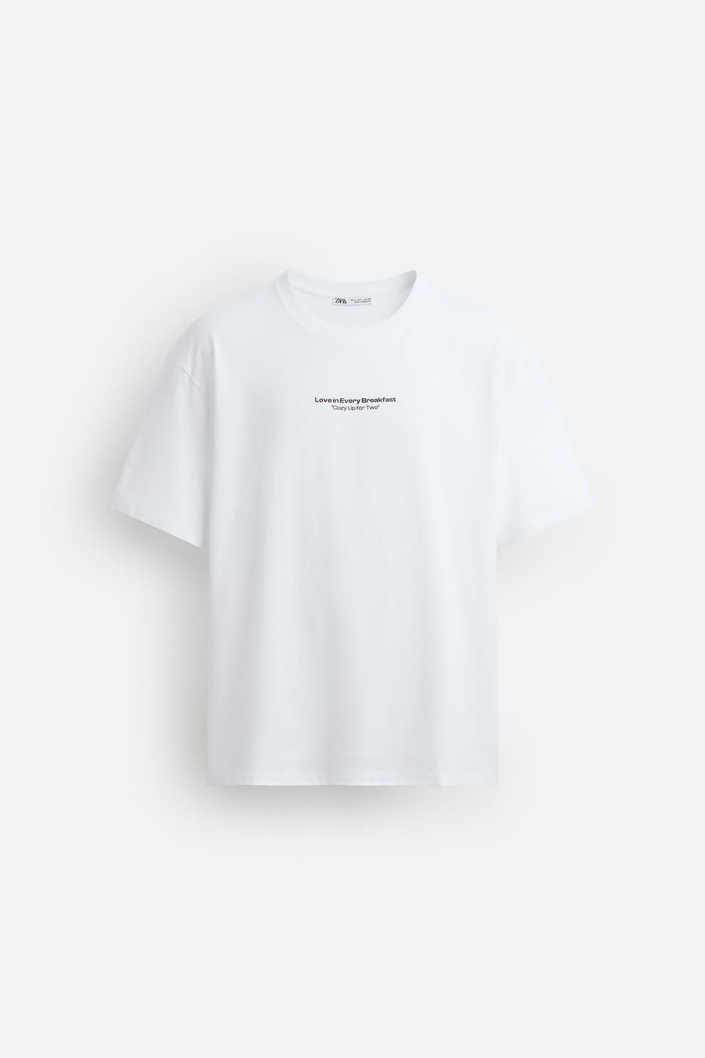 LIMITED EDITION TOAST PRINT T-SHIRT - Zara фото 5