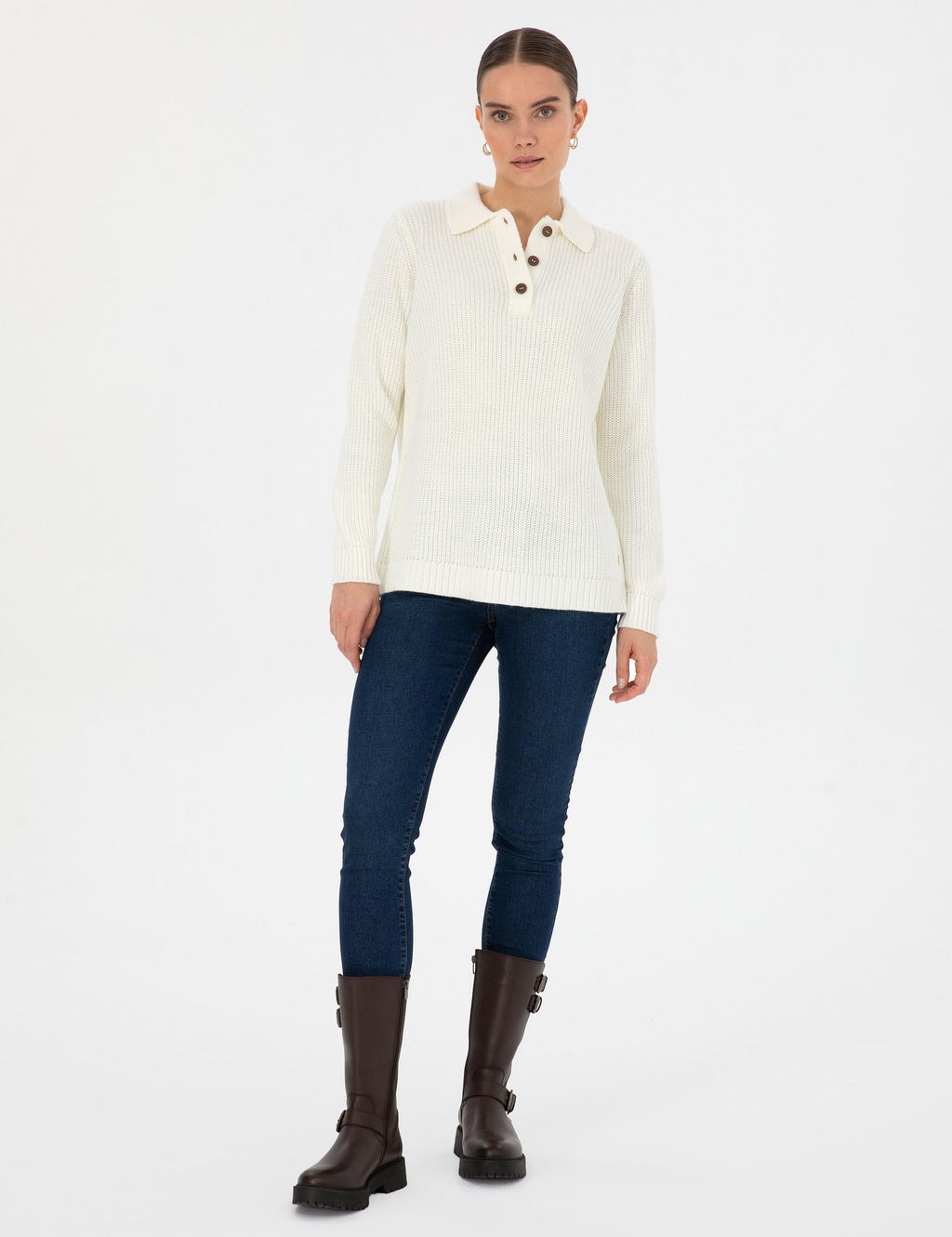 Bej Regular Fit Kazak