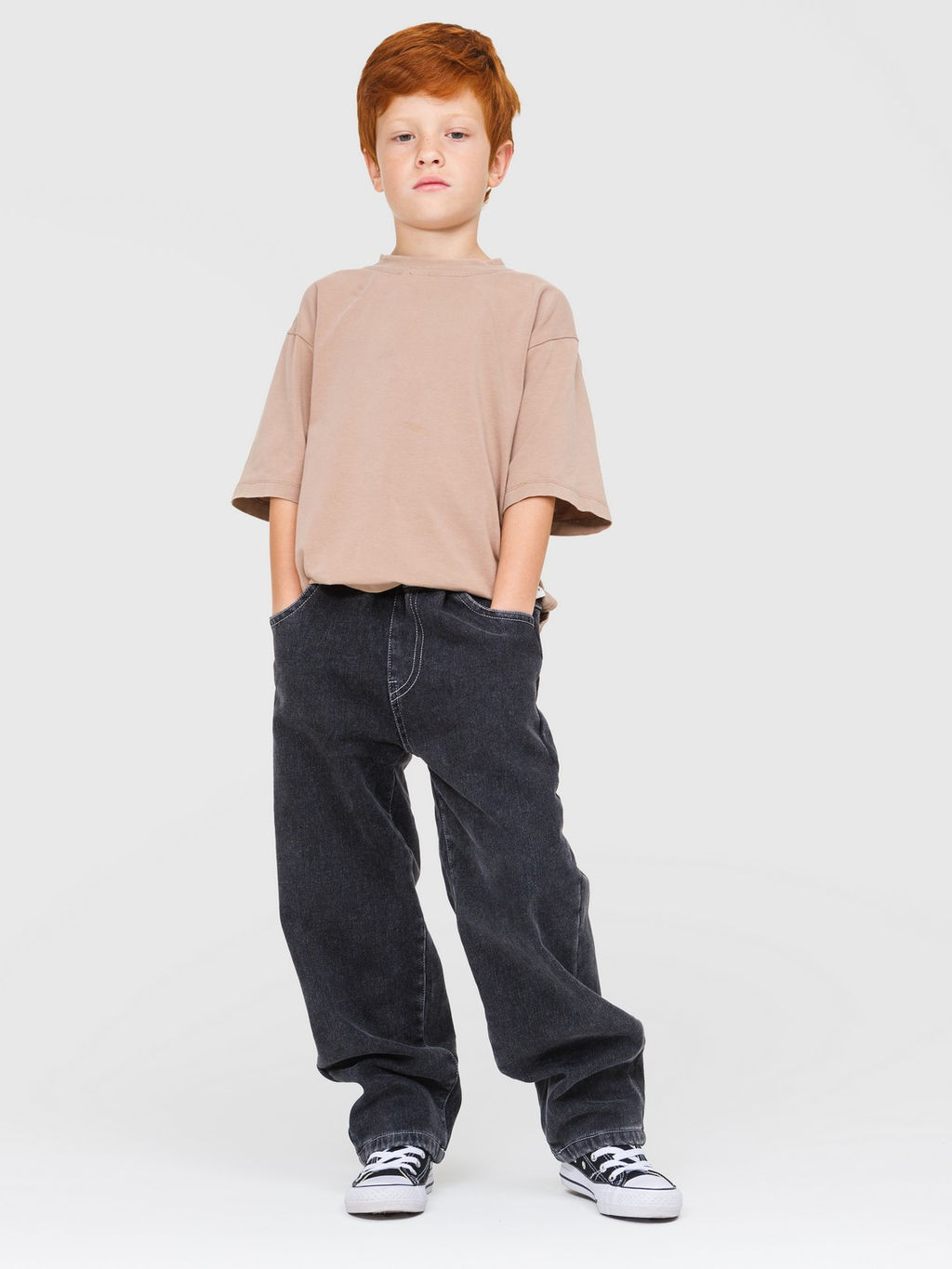 Джинсы-багги утеплённые для мальчиков - Синяя Мода фото 6