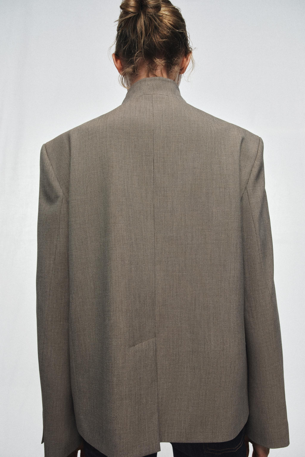 HIGH NECK BLAZER ZW COLLECTION - Zara фото 4