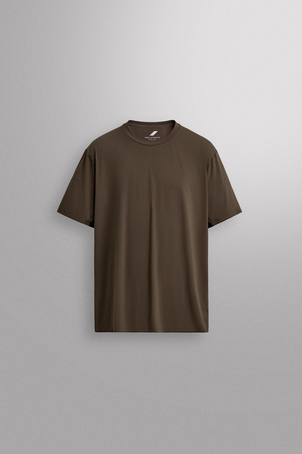 CAMISETA RUNNING MANGA CORTA / Marr?n oscuro - Zara фото 7