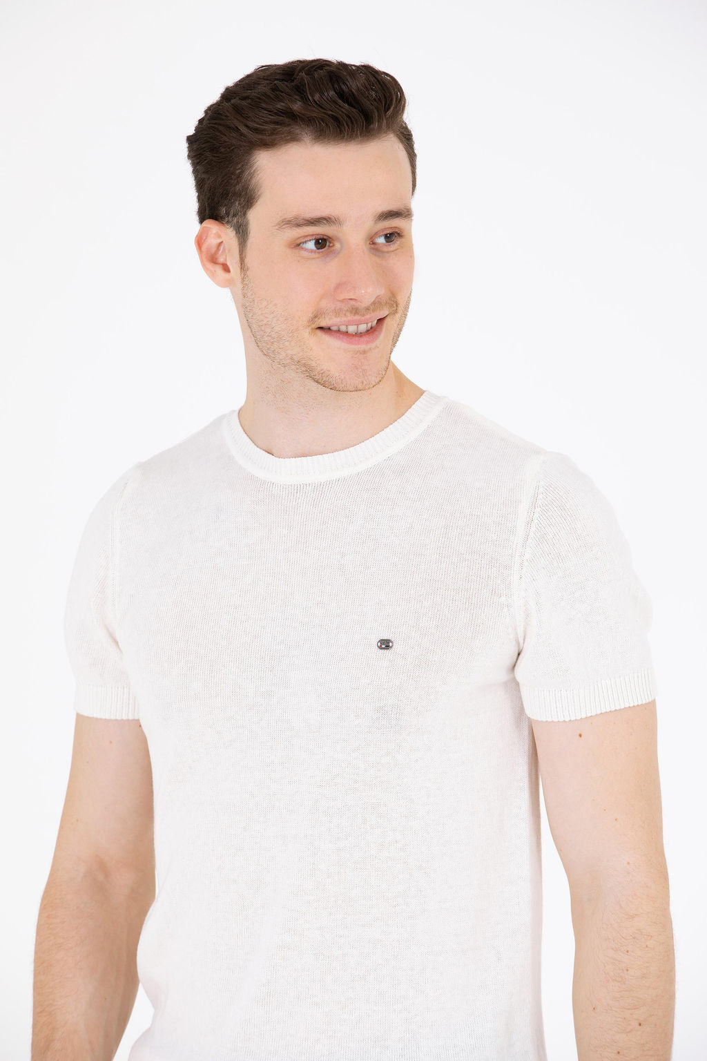 U. S. Polo Assn Мужской свитер цвета экрю - U.s. polo assn фото 18