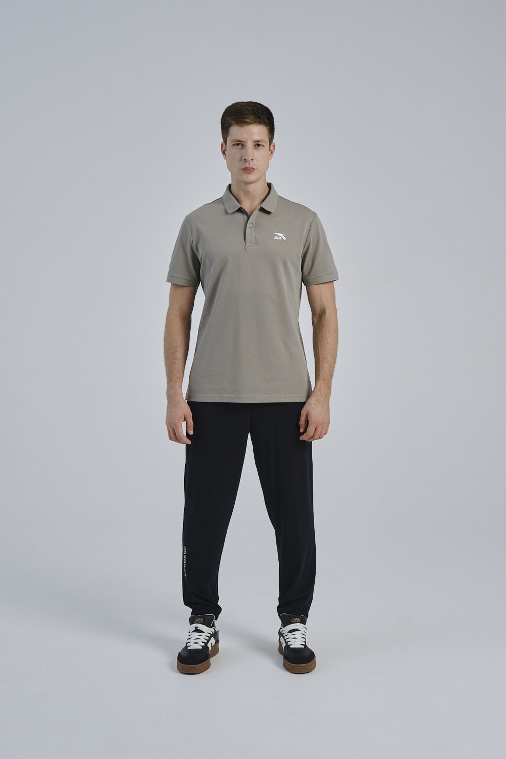 Поло Серо-зеленый - Anta фото 6