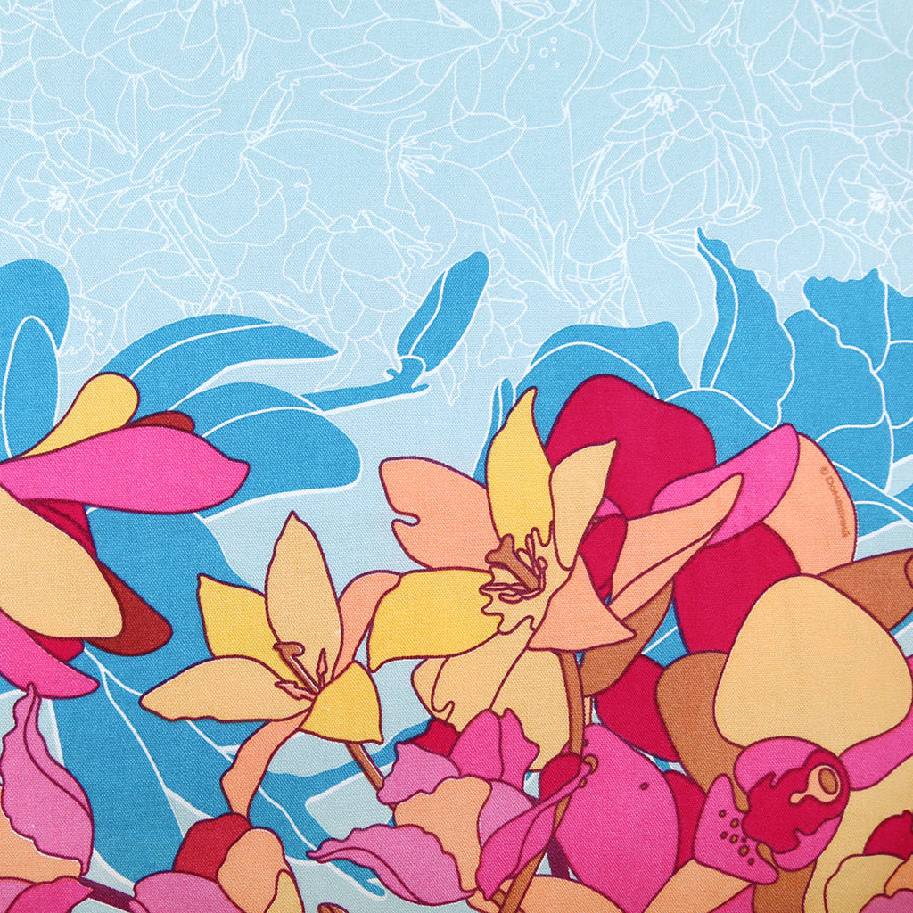 Аромат магнолии Скатерть 150х145см, длина стола до 110см, на 4 персоны, хлопок Премиум 186г/м2, Домашняя мода (Россия)  фото 3