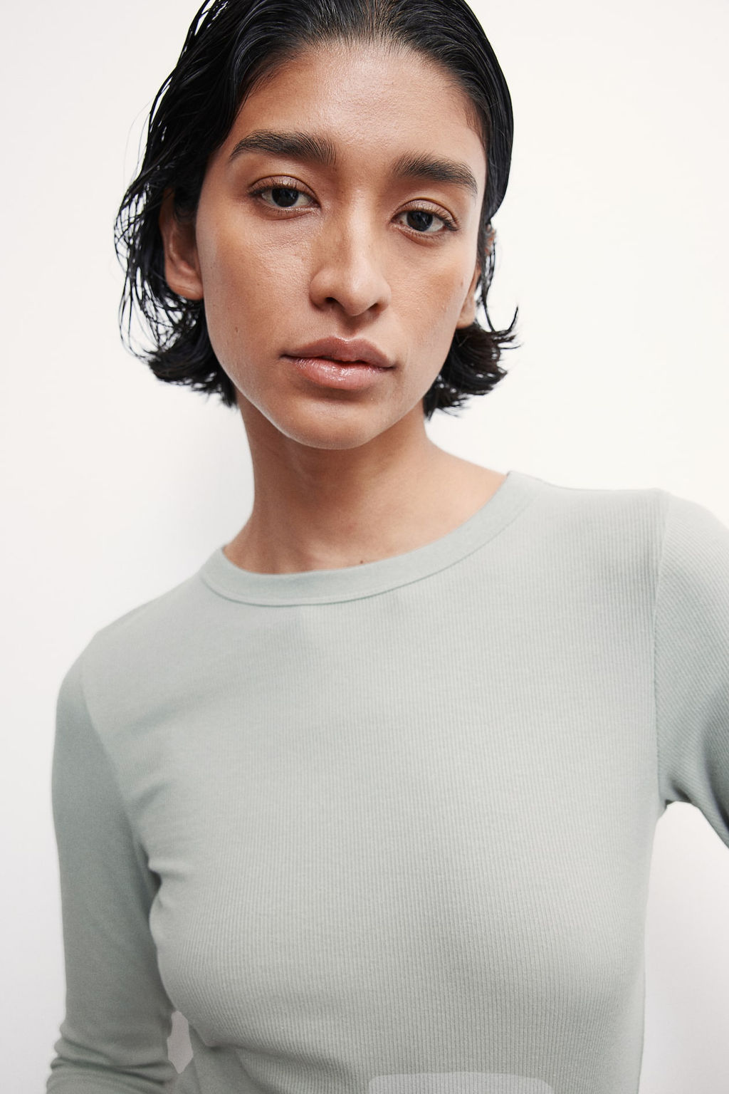 Camiseta de canale con modal - H&m фото 5