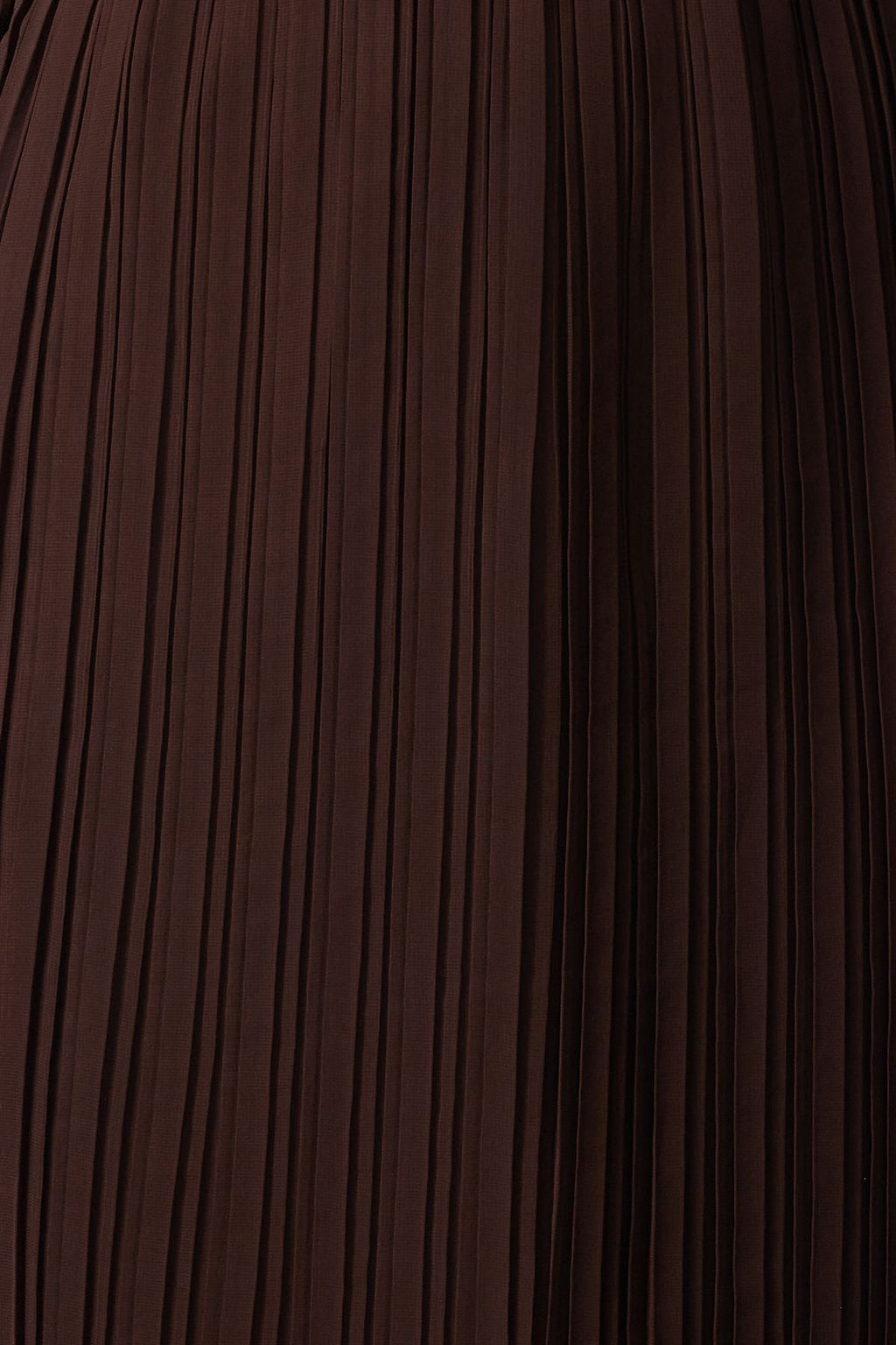 Kahverengi Kusakl? Duz Maxi Dokuma Elbise TWOAW24EL00478