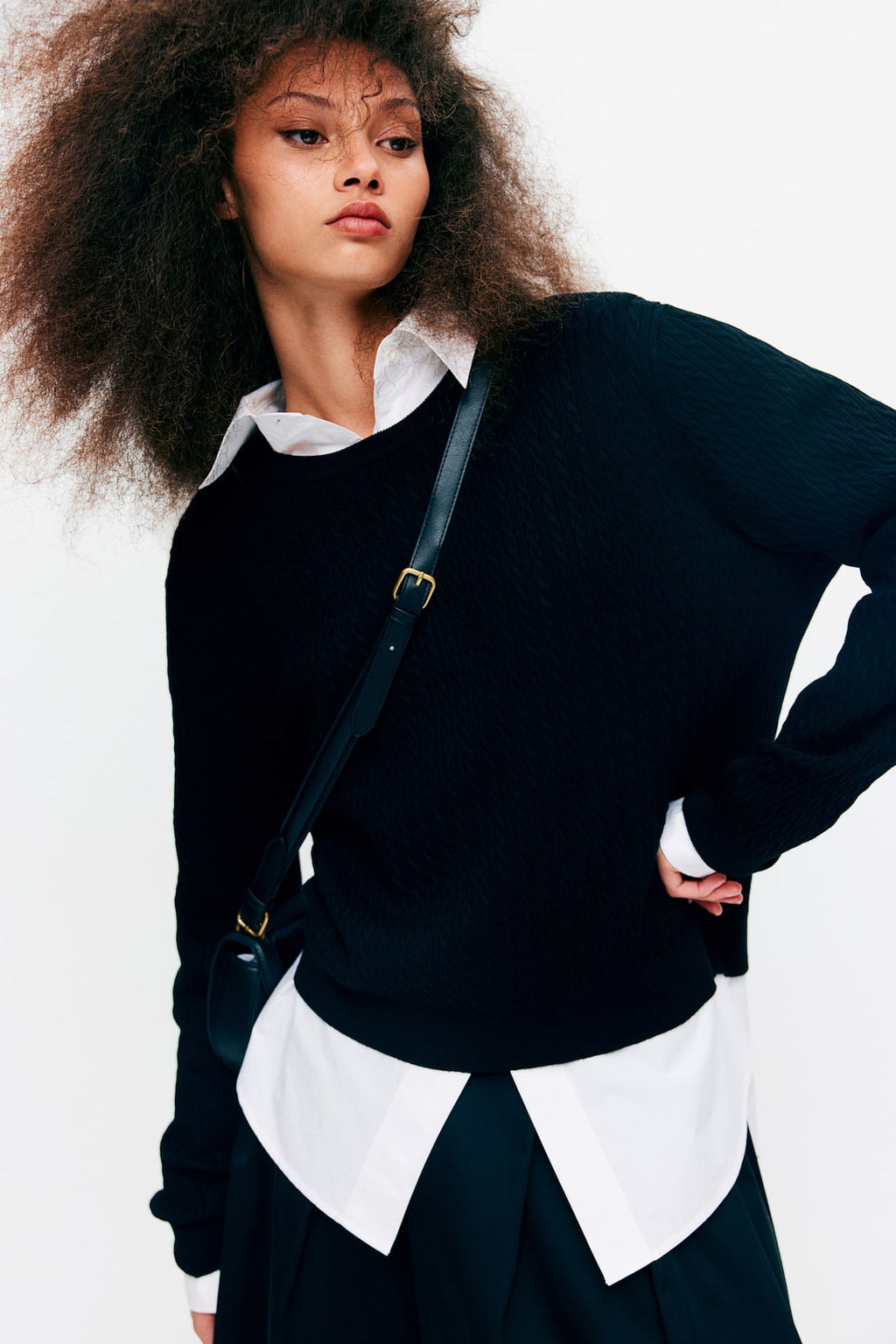 Jersey en punto trenzado - H&m фото 2