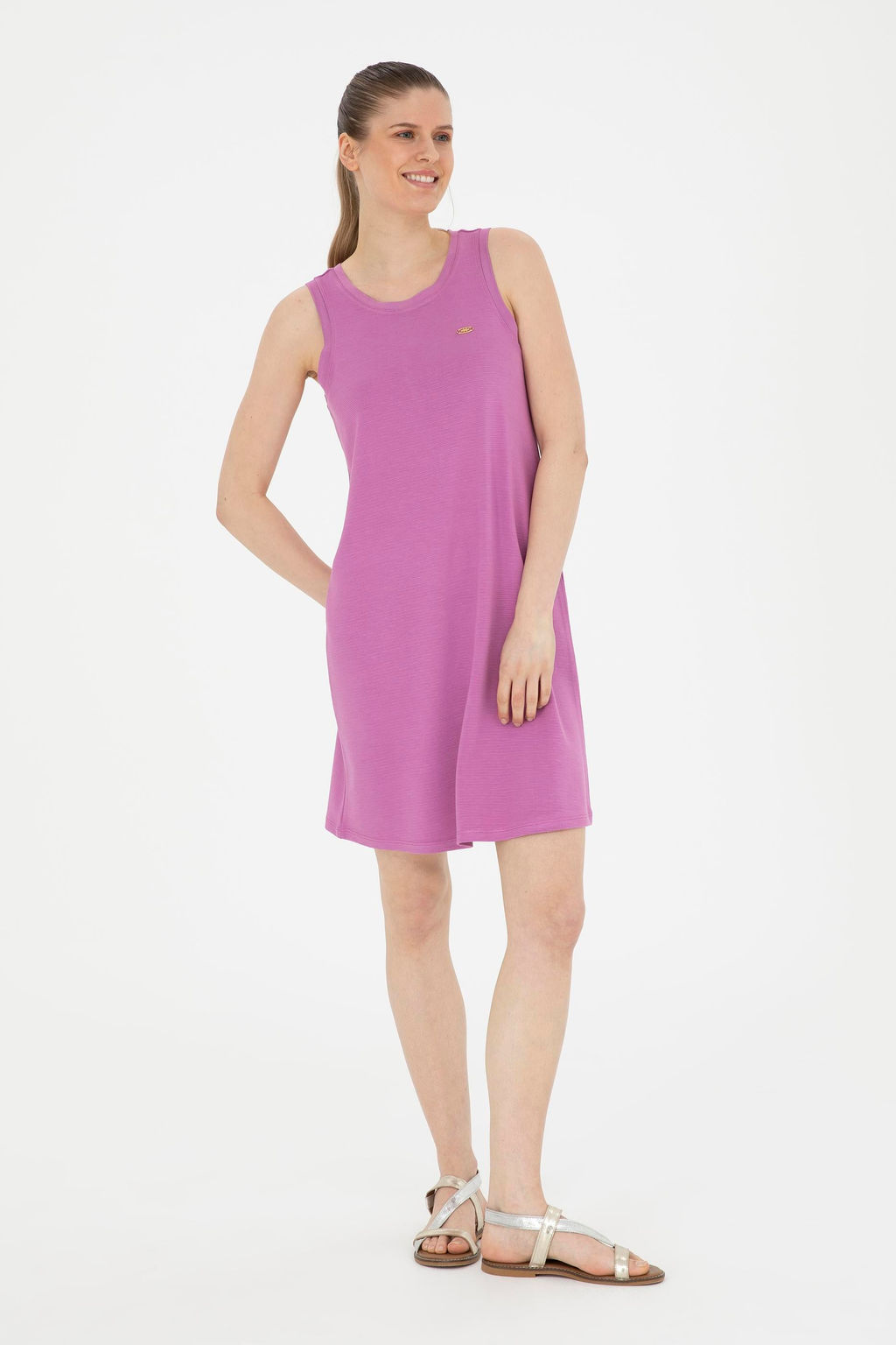 Женское фиолетовое велосипедное платье Неожиданная скидка в корзине - U.s. polo assn фото 8