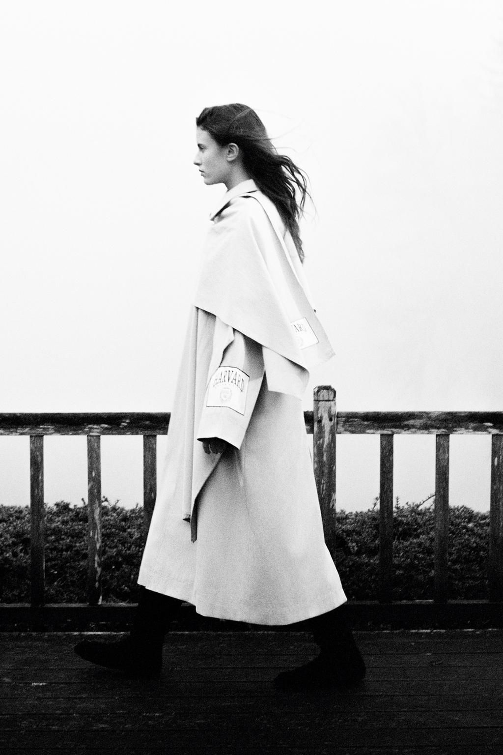 HARVARD UNIVERSITY CAPE TRENCH COAT - Zara фото 2