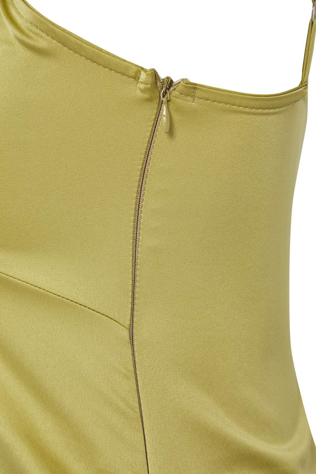 Yag Yesil Ask?l? Saten Dokuma Bluz TWOSS25BZ00539 - Trendyolmilla фото 7