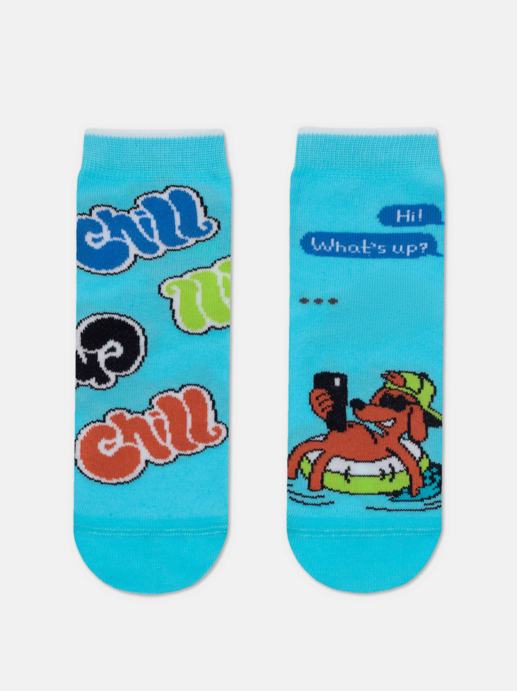 Цена за 2 пары CONTE-KIDS ВЕСЕЛЫЕ НОЖКИ бирюза