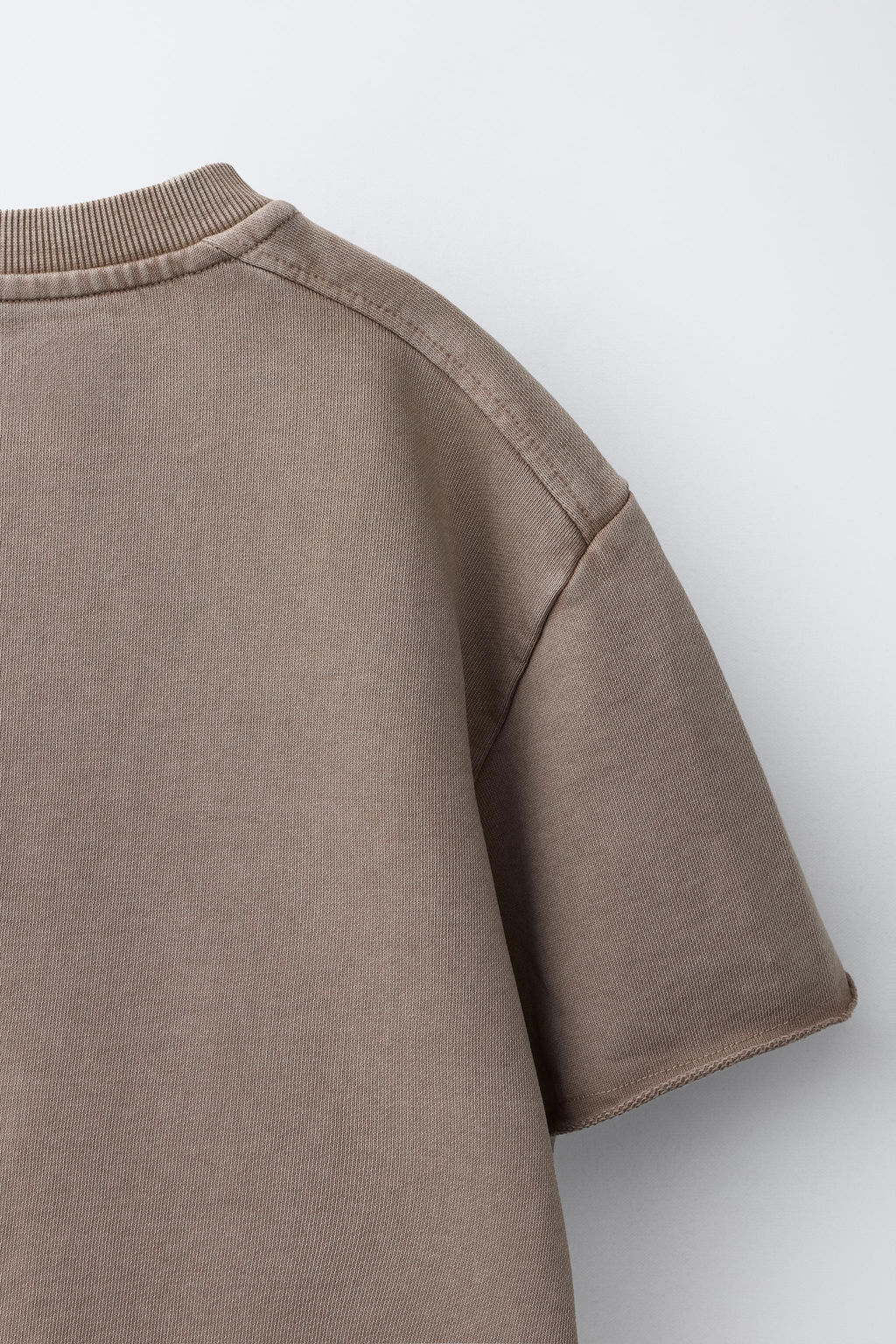 CAMISETA JOGGING EFECTO LAVADO / Caldero - Zara фото 14