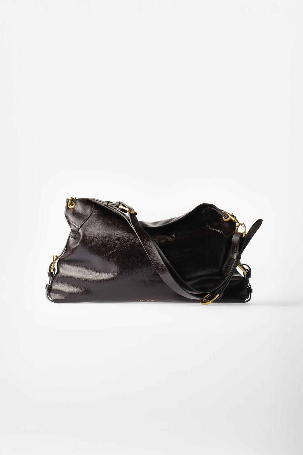 BOLSO PIEL WILLY CHAVARRIA X ZARA / Chocolate  фото 2