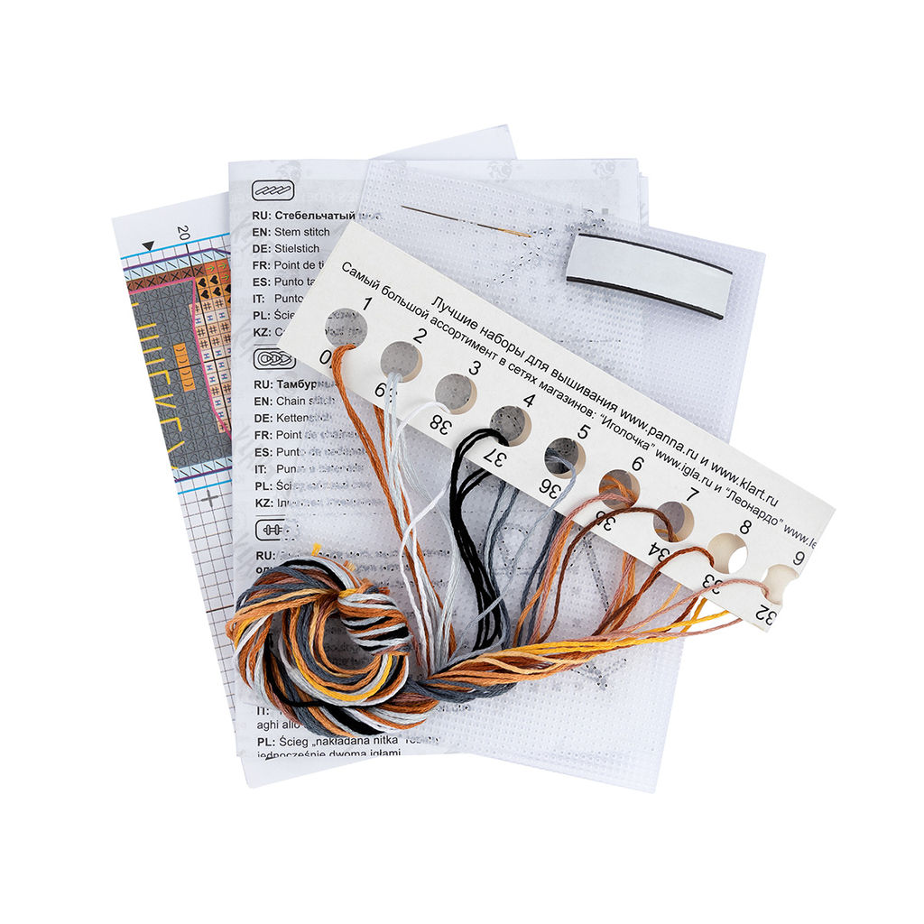 Klart набор для вышивания 8-496 Магнит. Виски 7.5 х 8 см