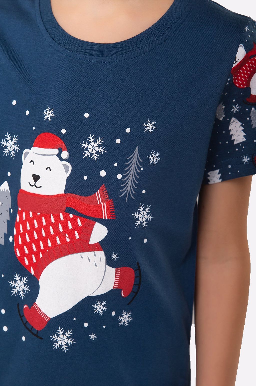 Детская новогодняя пижама Happyfox