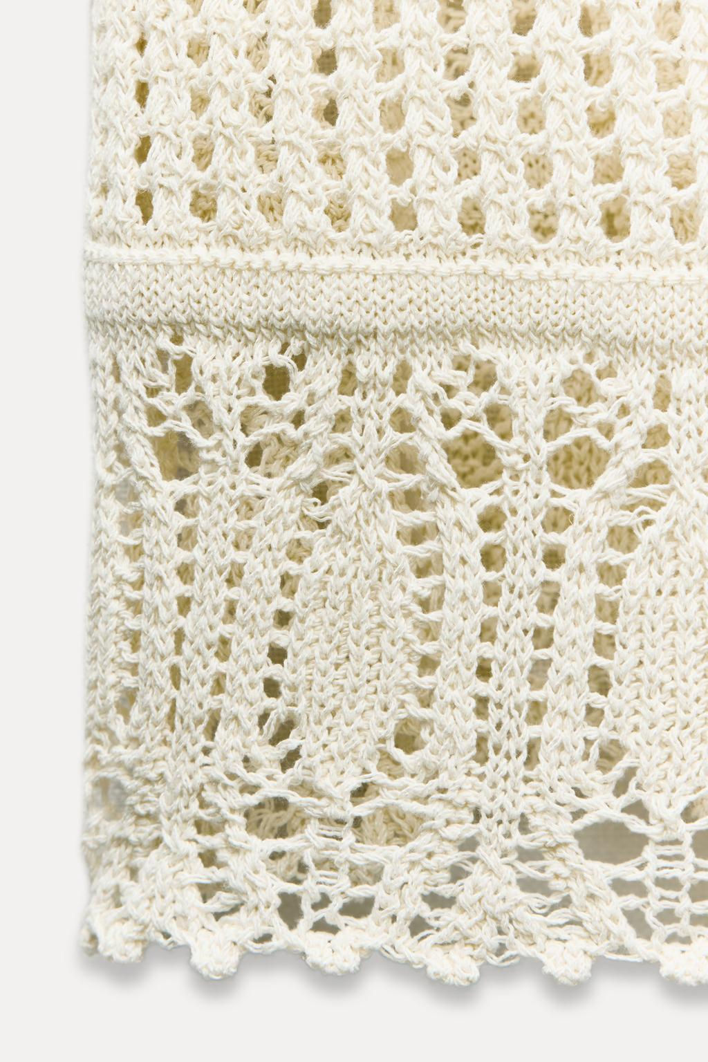 RUFFLED KNIT ROMANTIC TOP - Zara фото 10