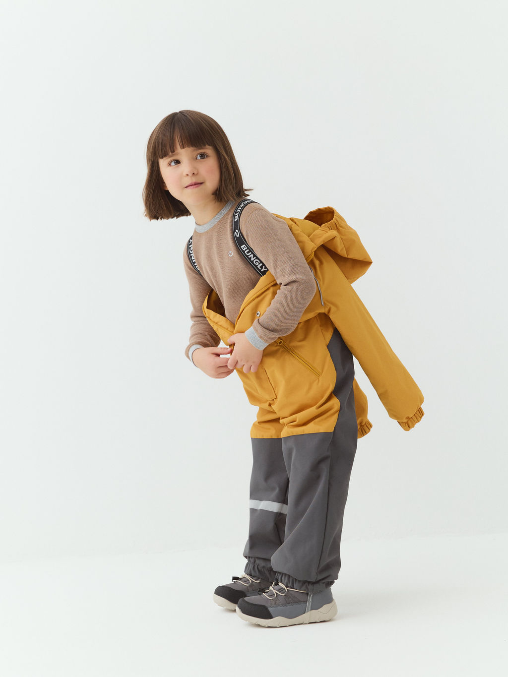 Комбинезон демисезонный "Горчица"