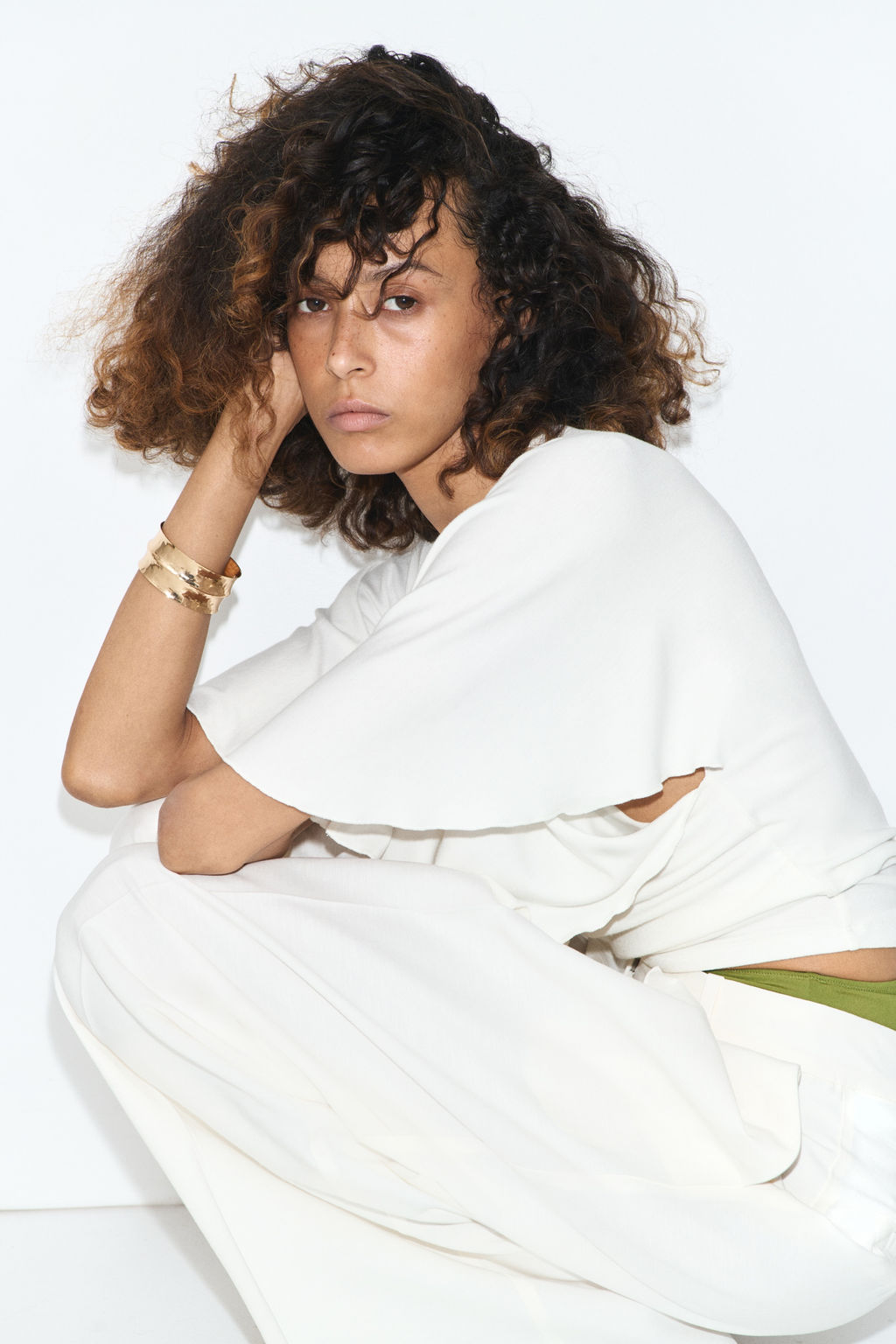 Top de canal? con mangas murci?lago - H&m фото 3