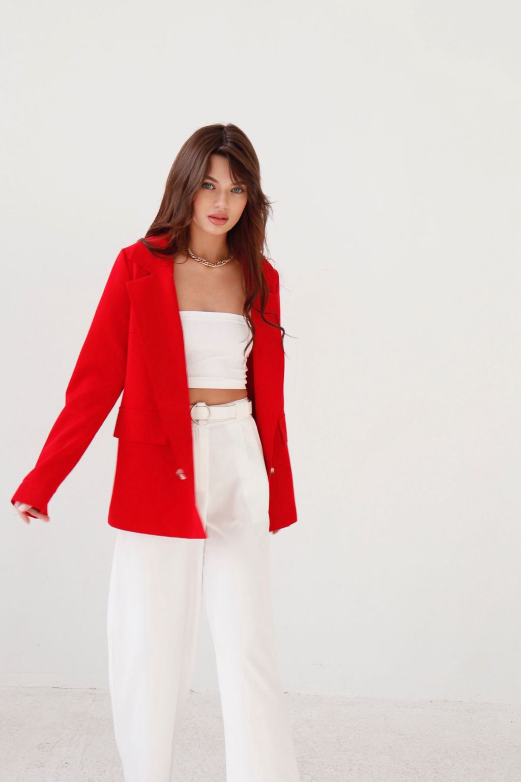 Двубортный жакет с английским воротником - Martichelli фото 32