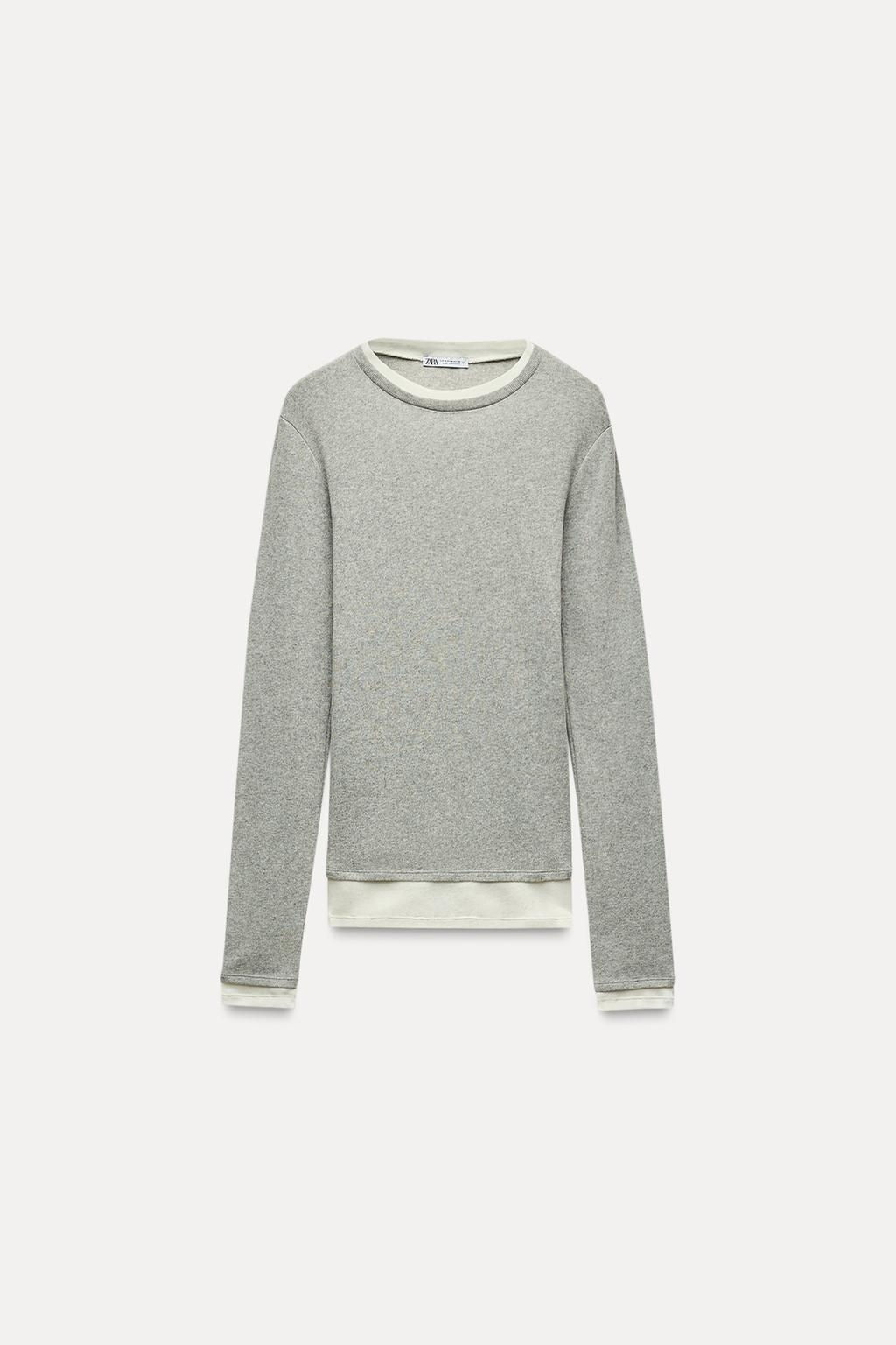 DOUBLE T-SHIRT - Zara фото 12