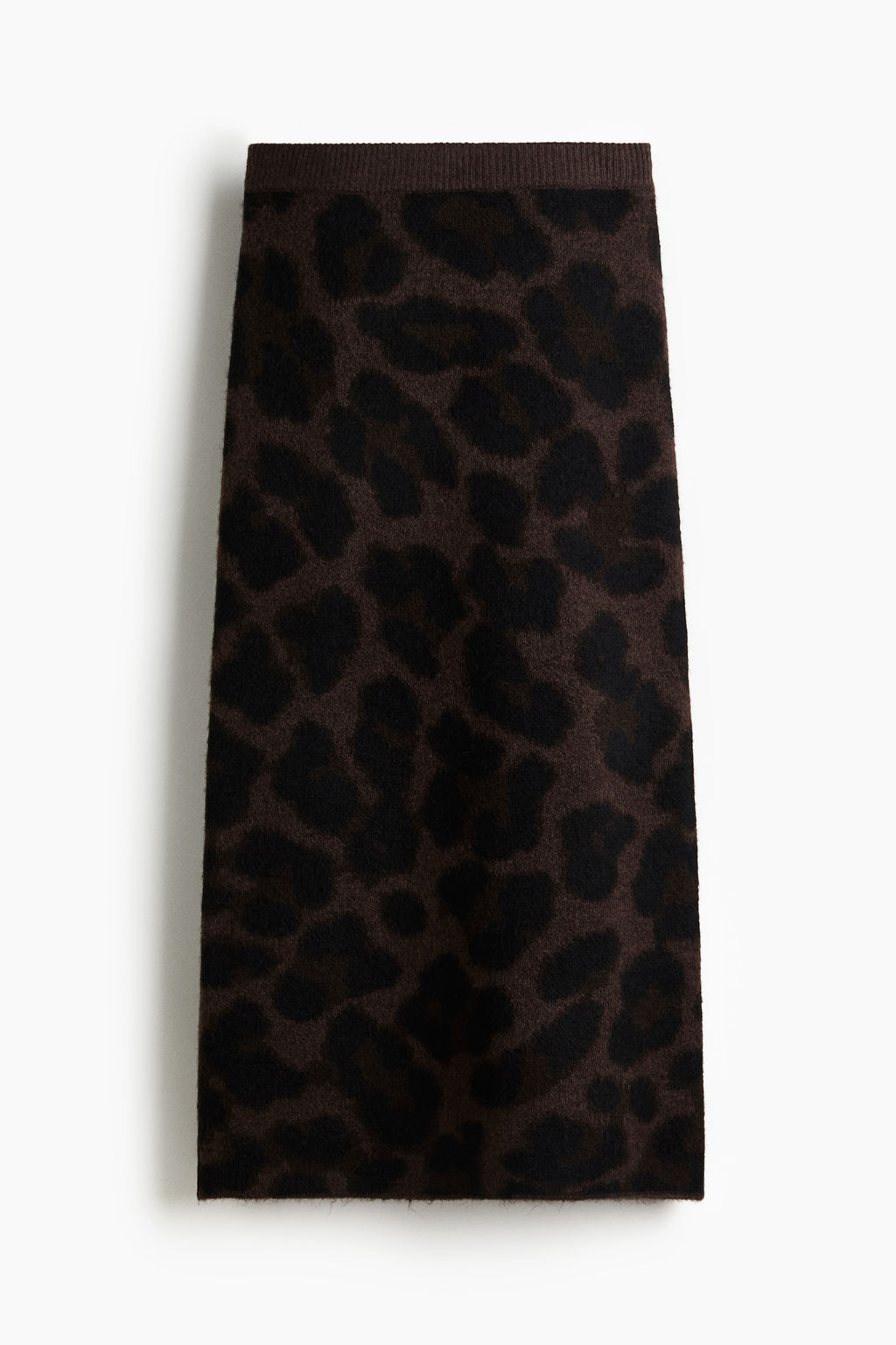 Falda en punto jacquard