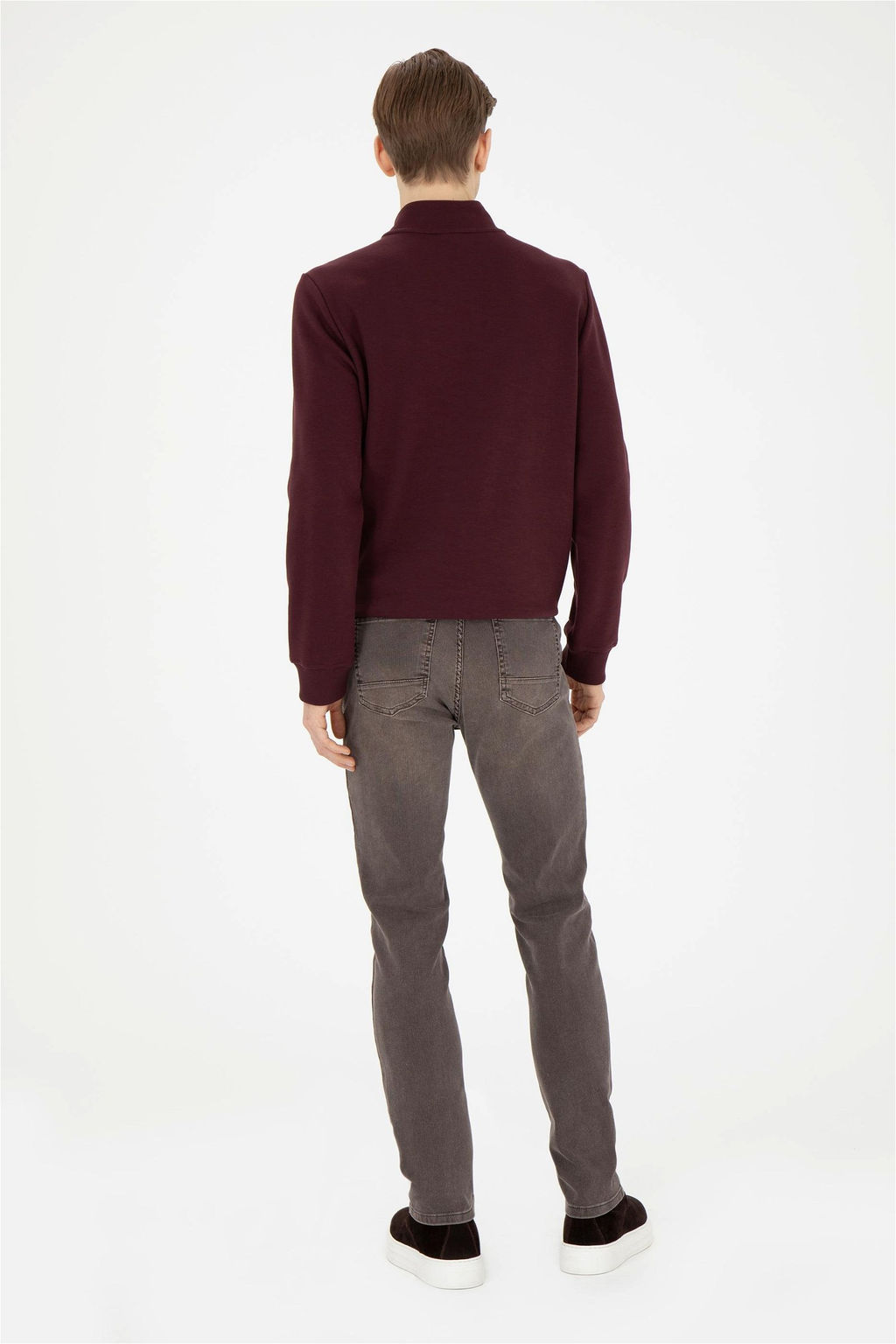 Мужские коричневые джинсовые брюки - U.s. polo assn фото 4