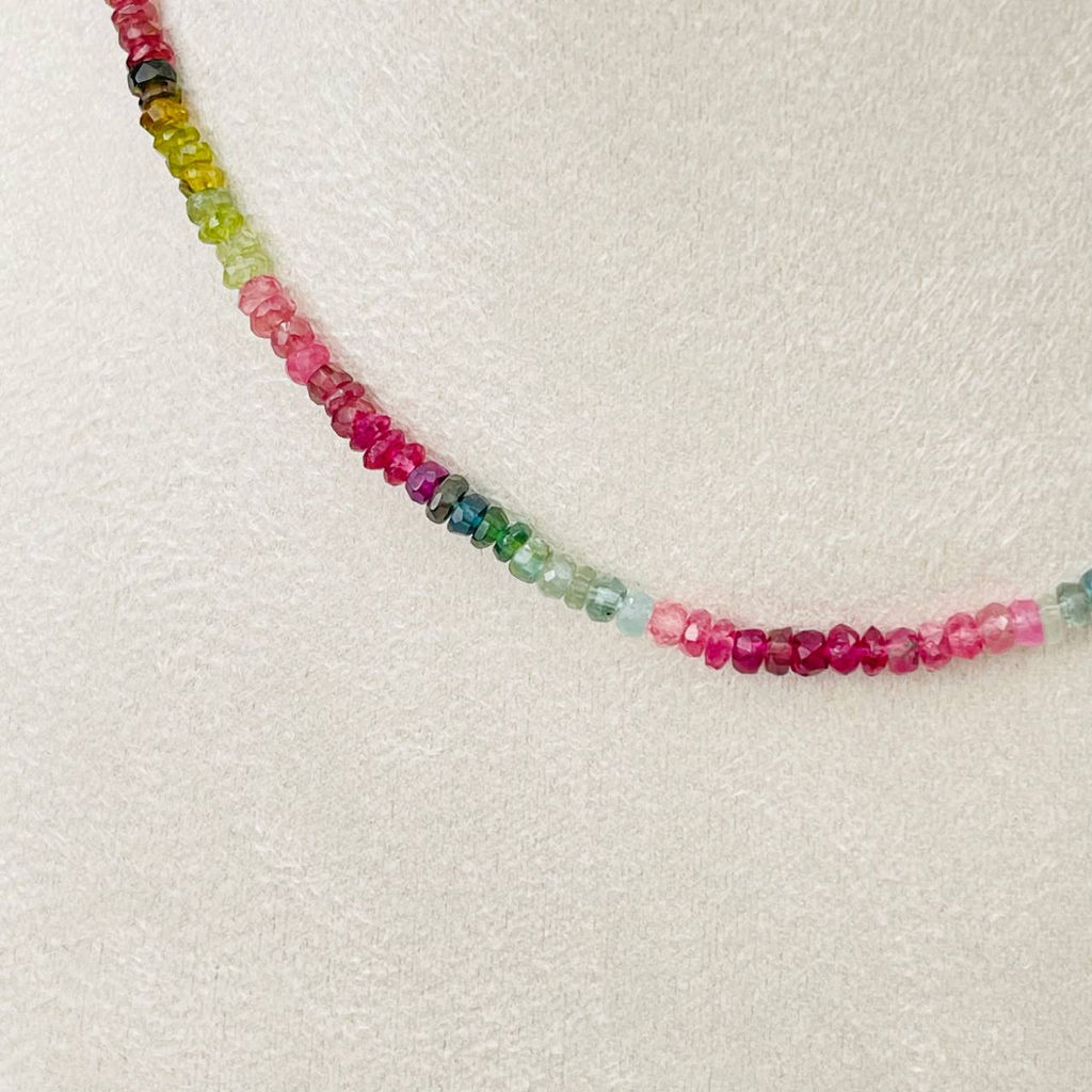 Колье из Турмалина микс 42 см +