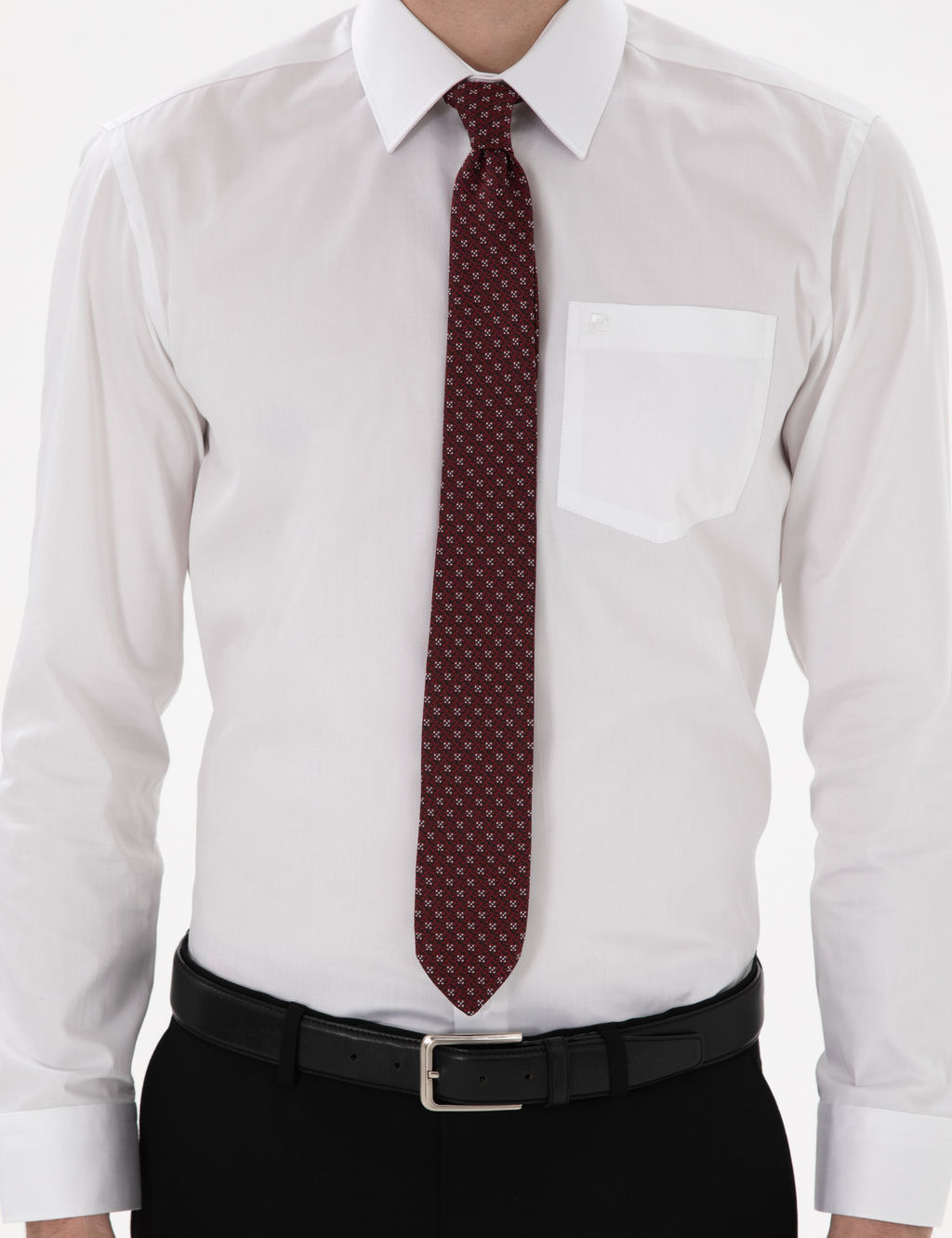 Beyaz %100 Pamuk Parlak Saten Regular Fit Uzun Kollu Basic G_mlek