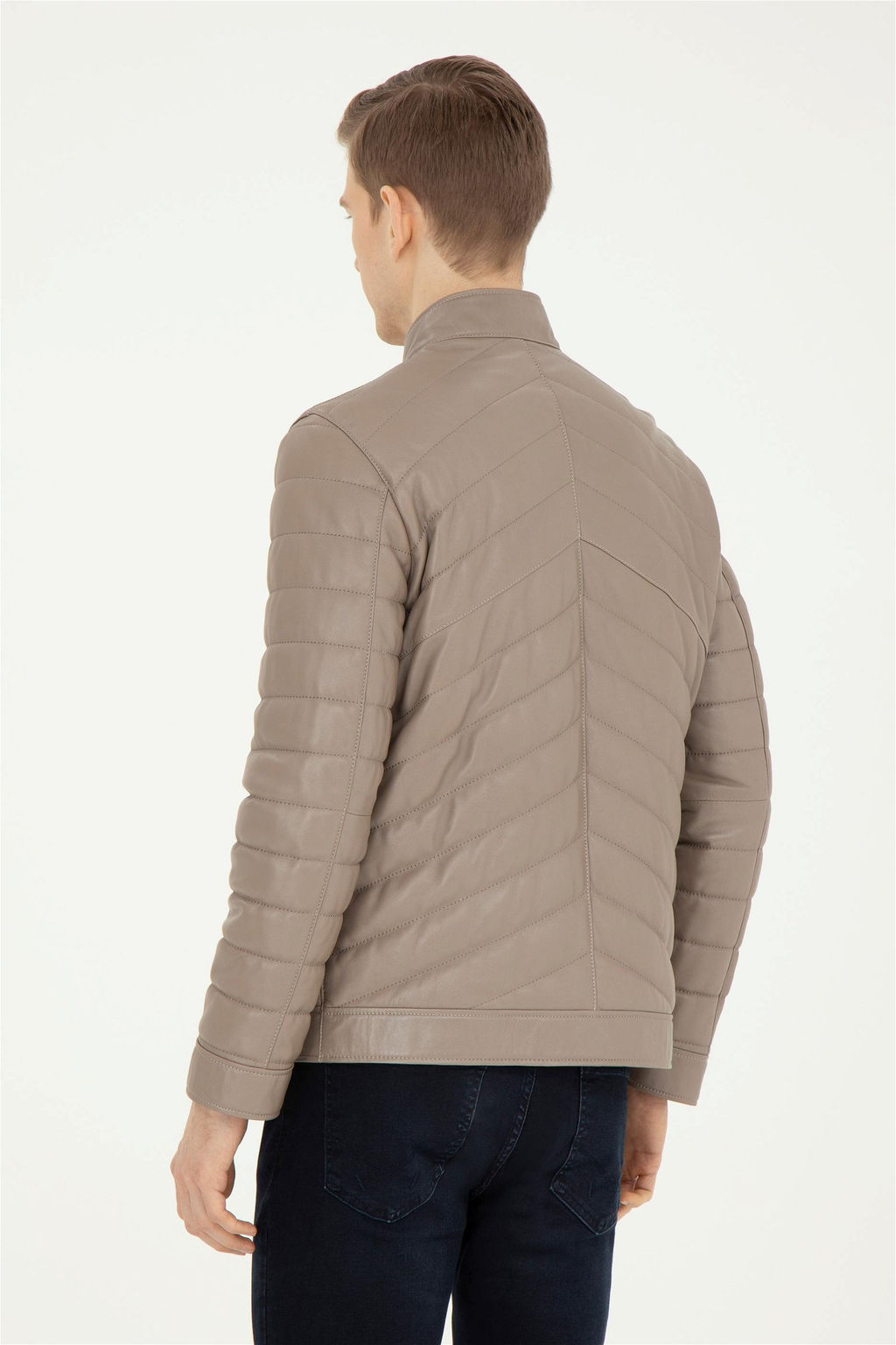 Мужская куртка из норковой кожи Неожиданная скидка в корзине - U.s. polo assn фото 5