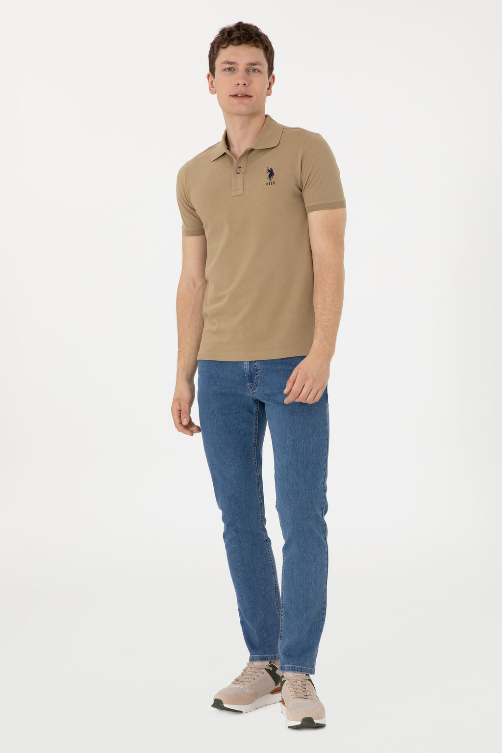 Erkek Mavi Straight Fit Jean Pantolon Sepette S_rpriz _ndirim - U.s. polo assn фото 7