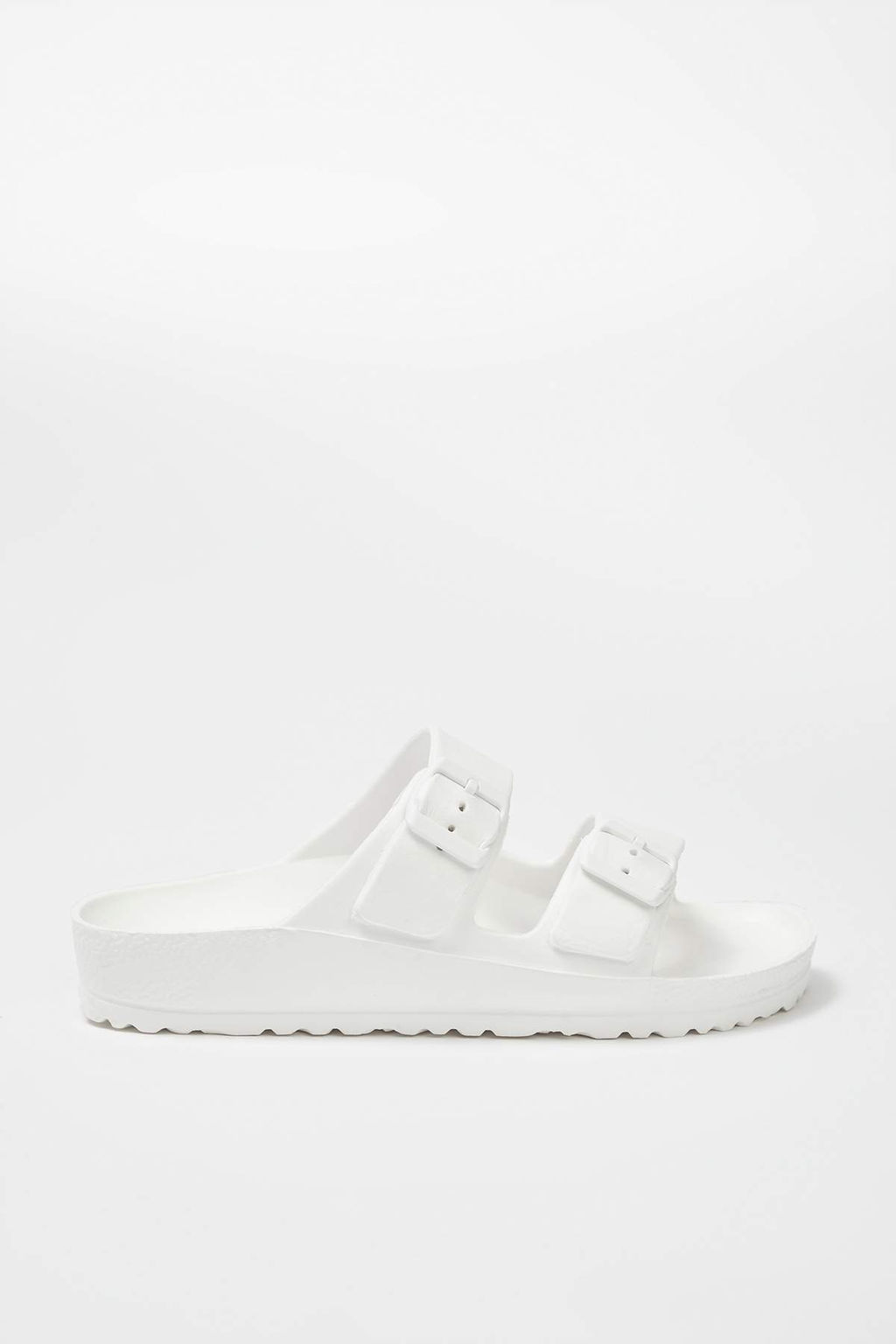 Beyaz Cift Bantl? Eva Hafif Taban Kad?n Terlik TAKSS25TE00065 - Trendyolmilla фото 3