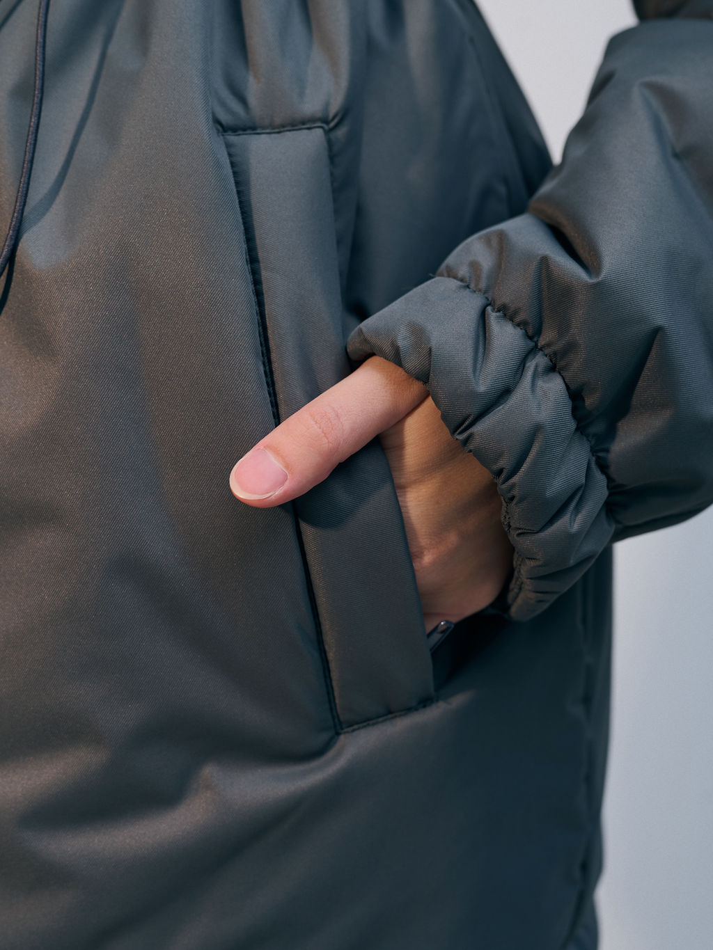 Куртка демисезонная "Нео" темно-серый