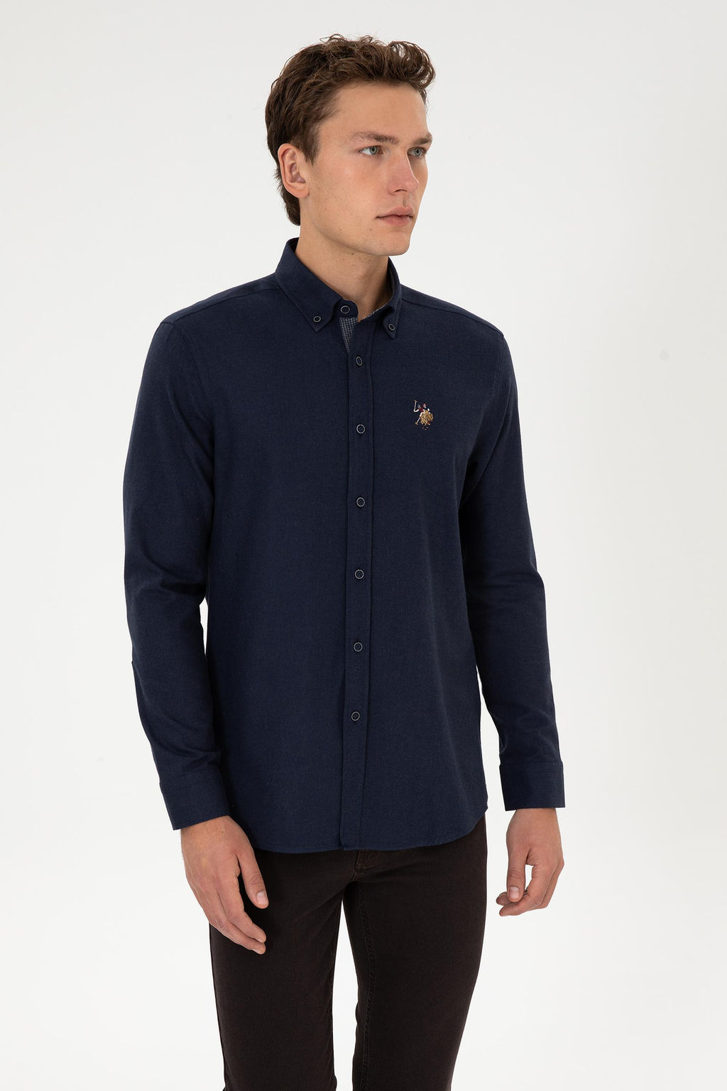 Erkek Lacivert Uzun Kollu G_mlek - U.s. polo assn фото 3