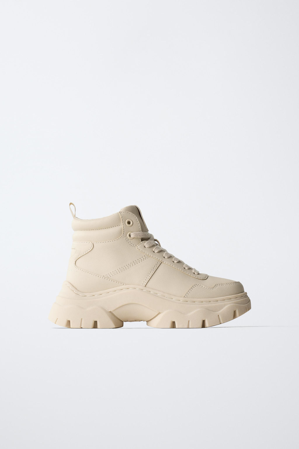 CHUNKY HIGH-TOP SNEAKERS - Zara фото 8