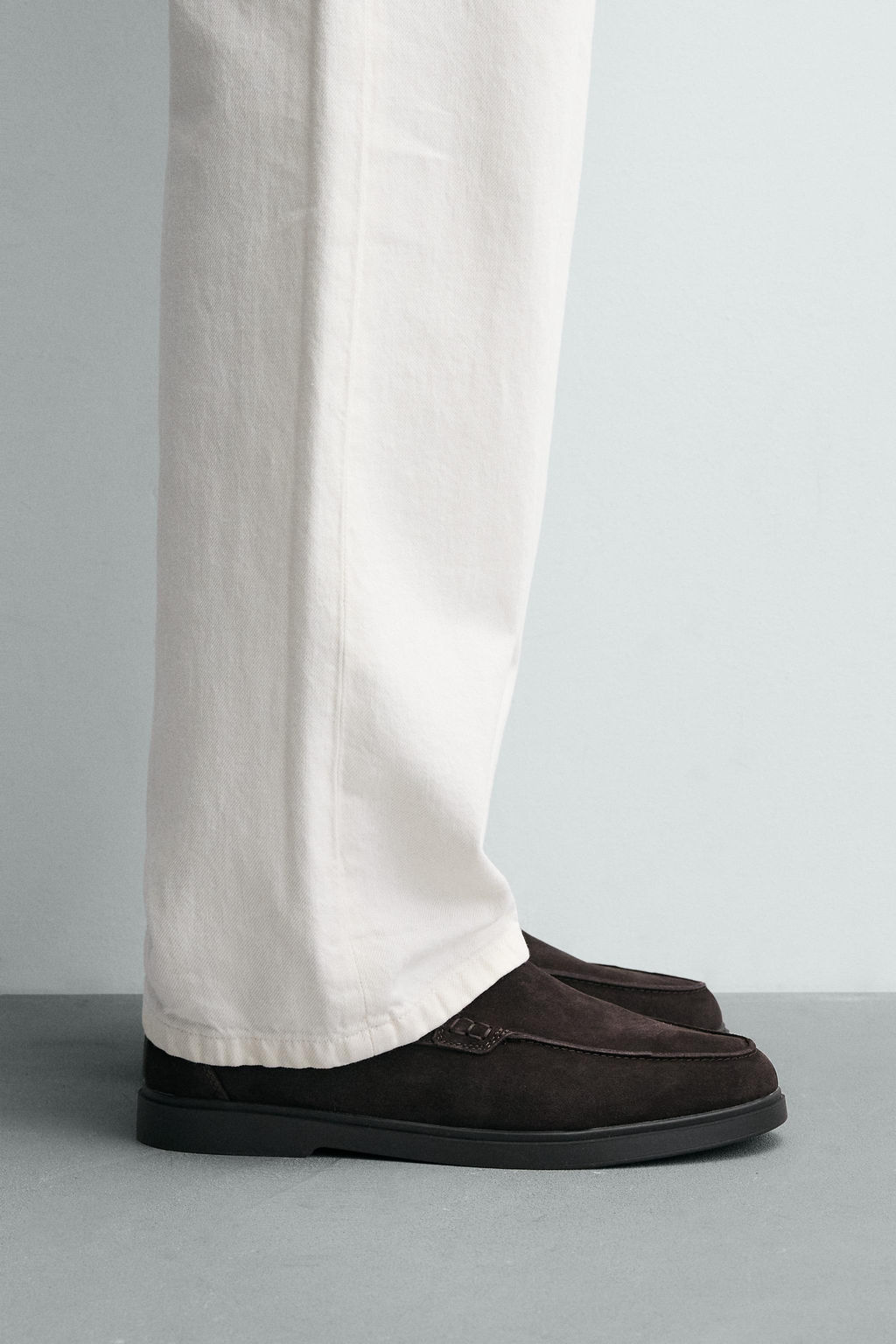 CASUAL LEATHER LOAFERS - Zara фото 8