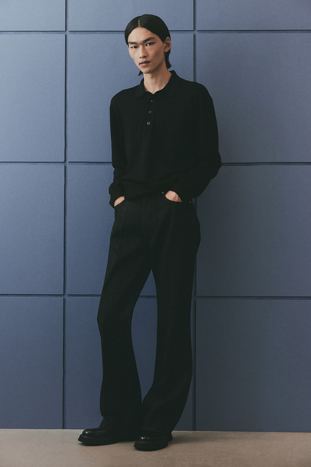 Polo en punto fino Regular Fit - H&m фото 4