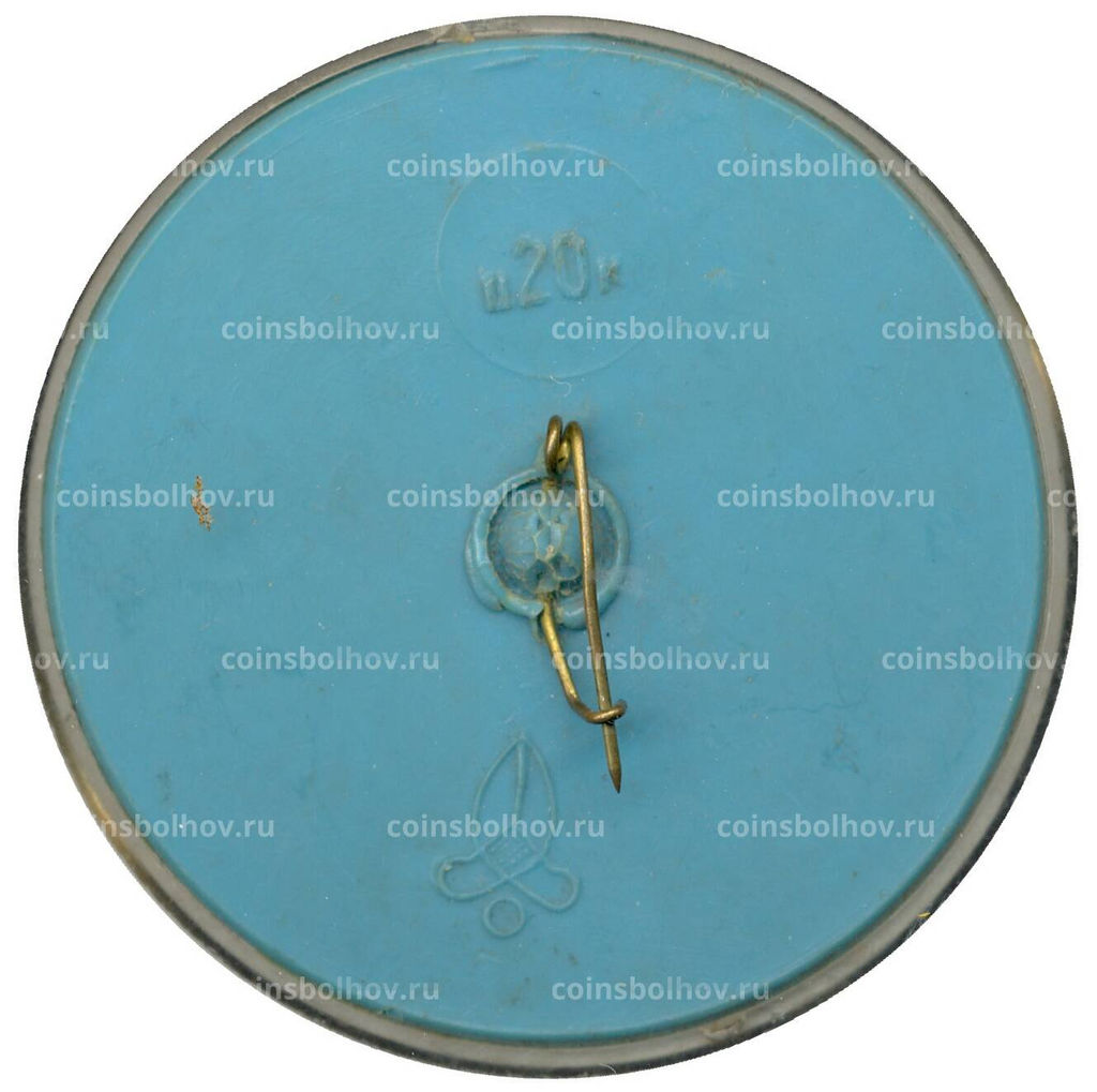 Значок Игналина  лагерь физик