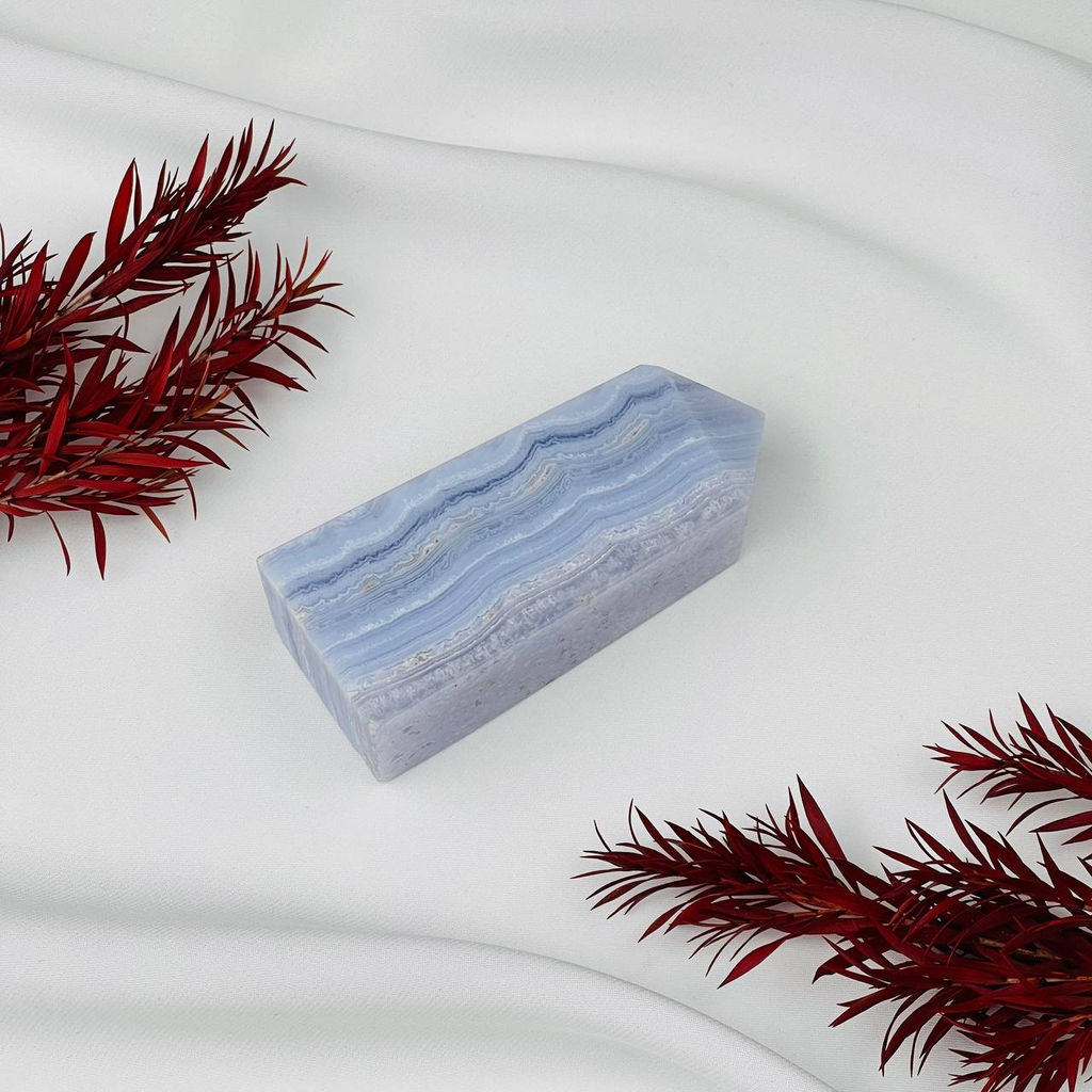 Кристалл из Голубого Агата - Радуга самоцветов фото 3