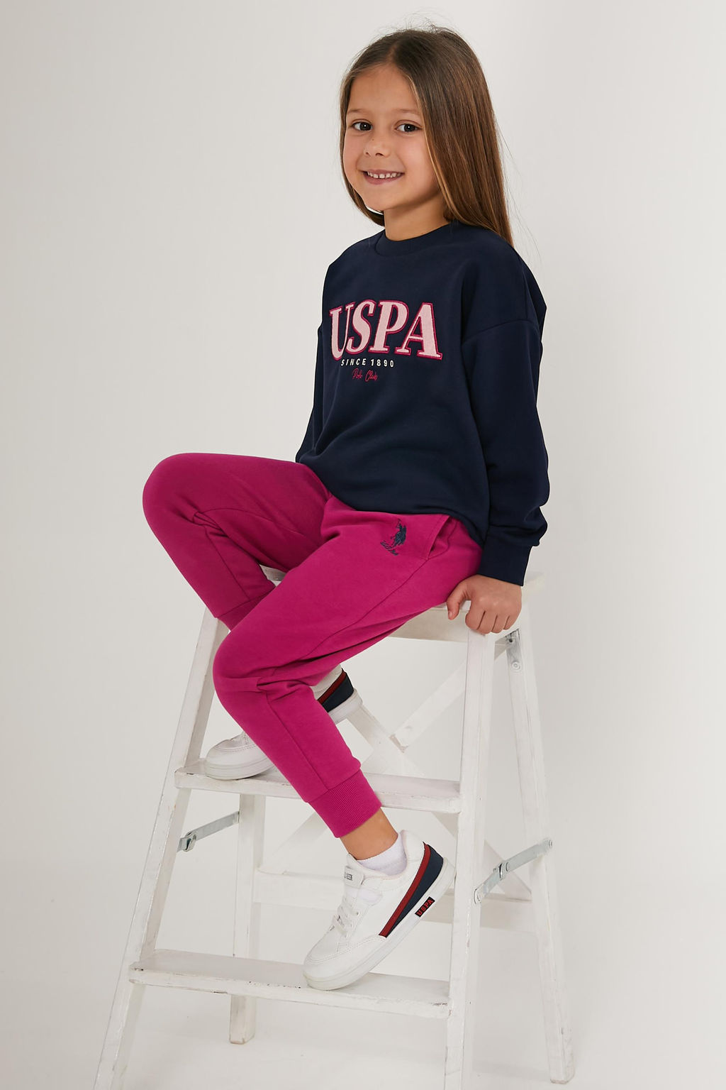 U. S. Polo Assn Темно-синий пижамный комплект для девочки - U.s. polo assn фото 12