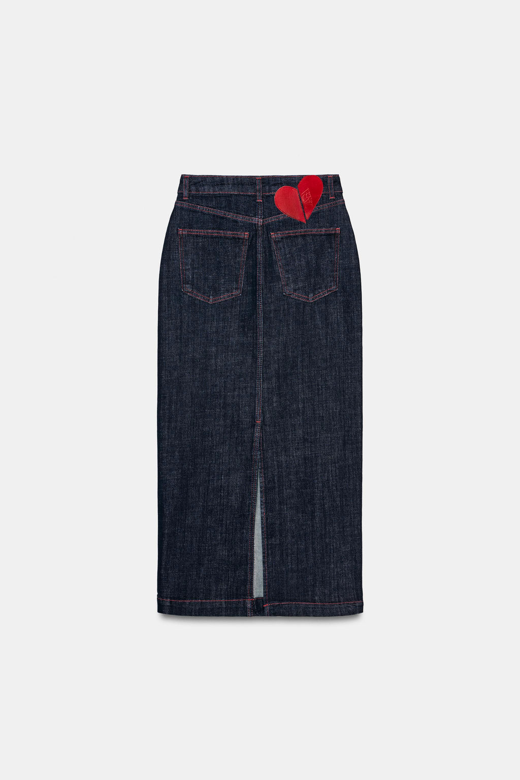 Z1975 MIDI DENIM SKIRT - Zara фото 7