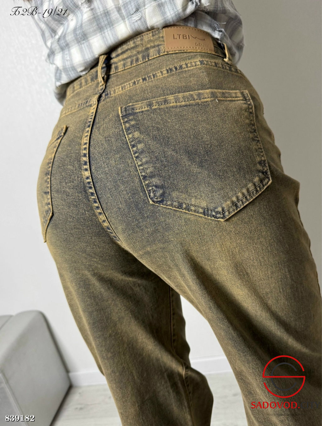 Джинсы с высокой посадкой - Bruno фото 2