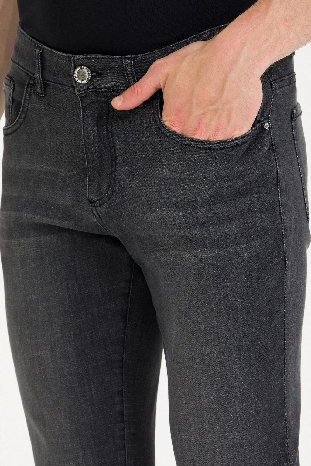 Мужские черные джинсы - U.s. polo assn фото 12