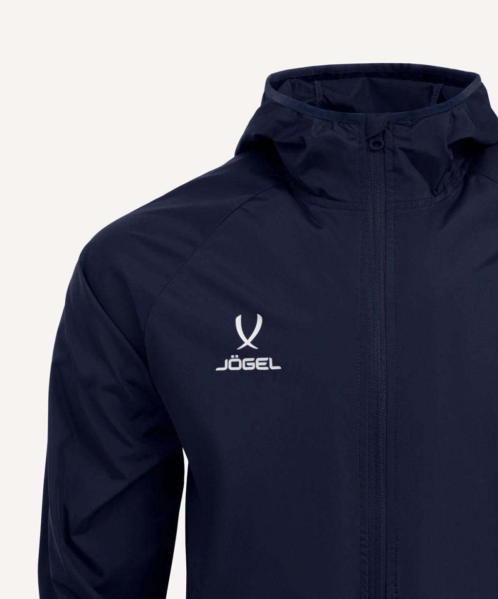 Куртка ветрозащитная JOGEL CAMP Rain Jacket, темно-синий