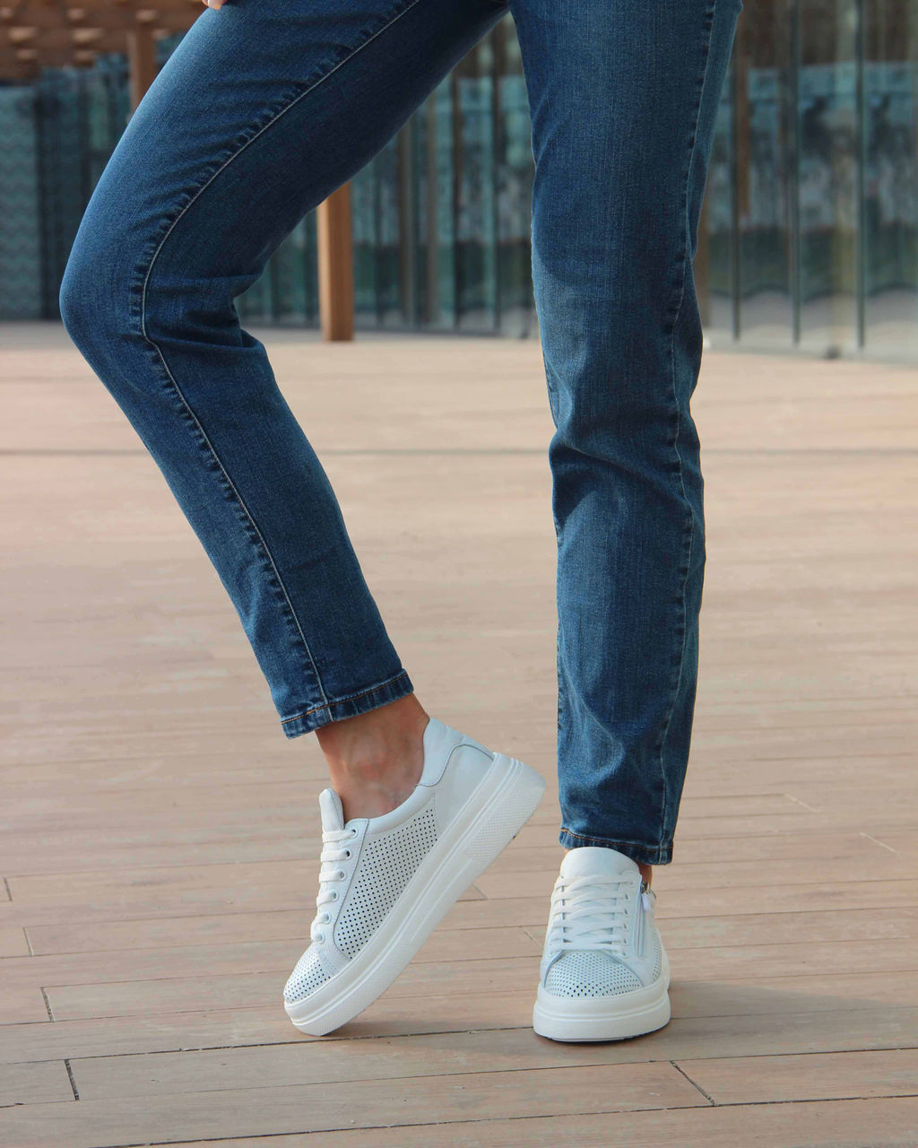 Кеды EDART 166.P.PEPE w. Белый