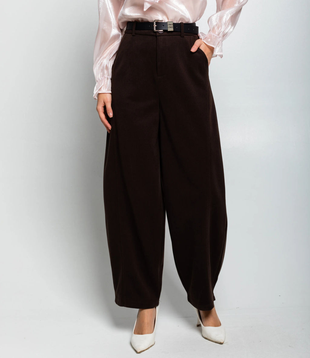 Брюки #КТ25131, шоколадный - Dommod фото 2