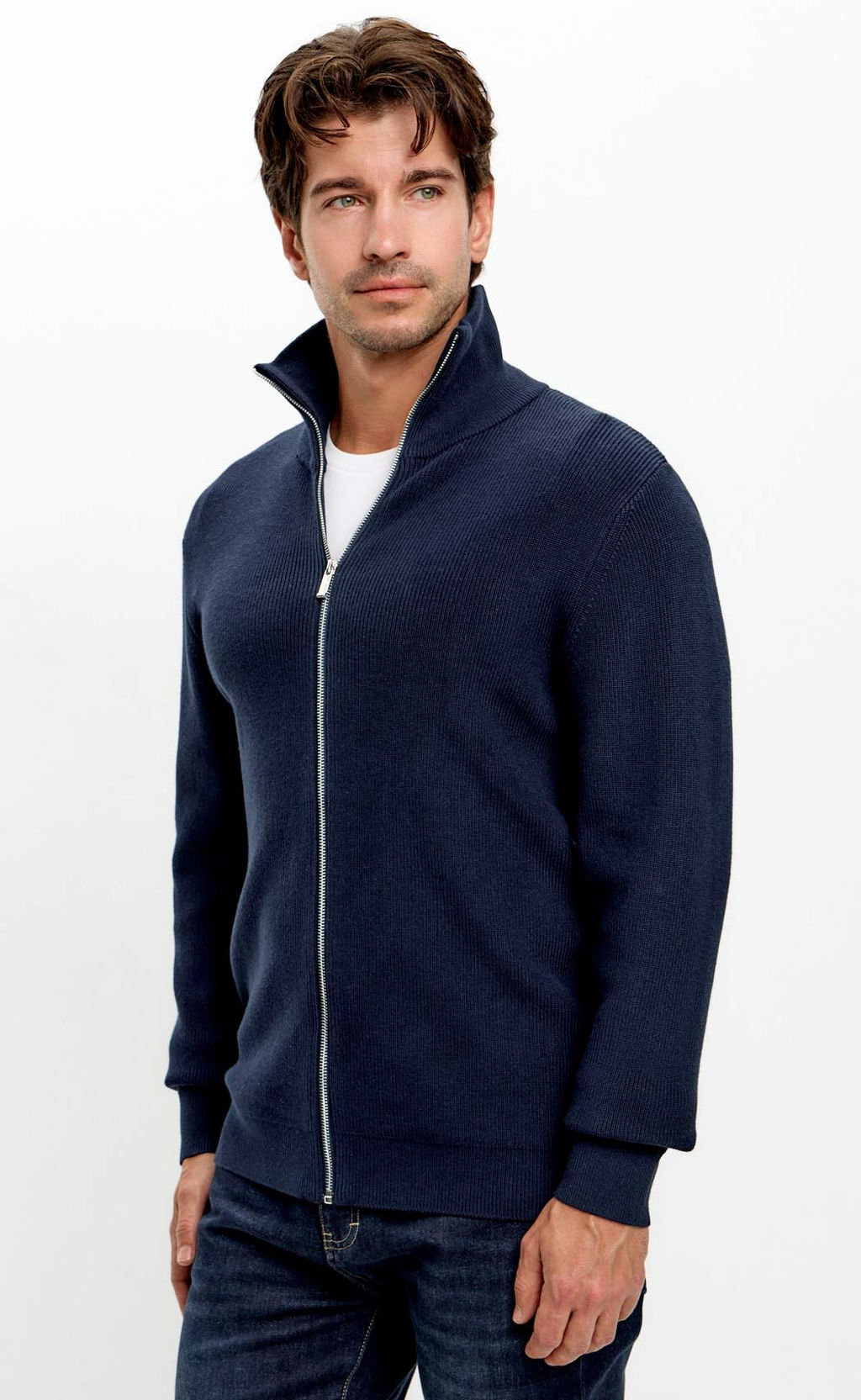 Кардиган F511-1551 navy - Fine joyce фото 9