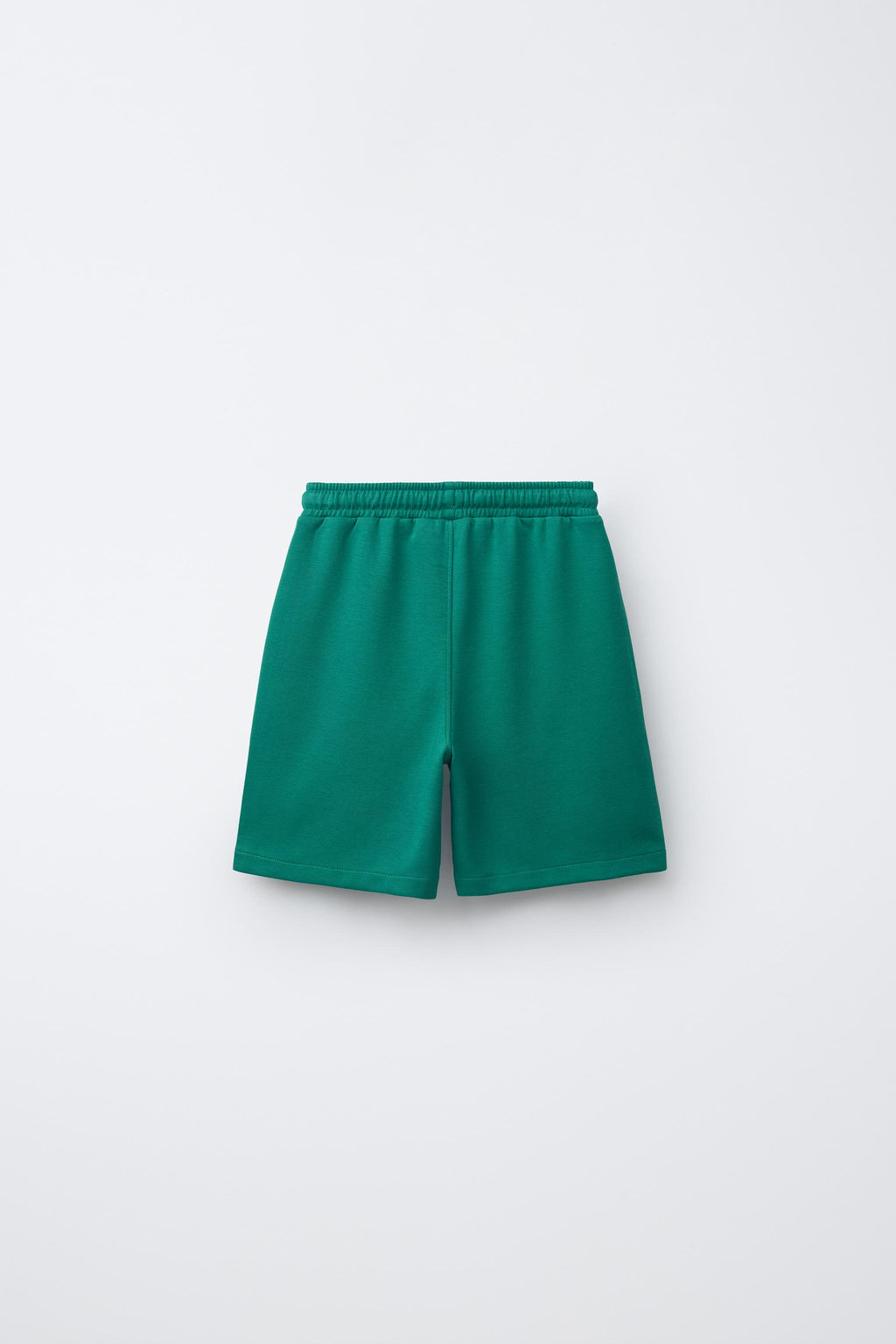 CONJUNTO CAMISETA Y BERMUDA INTERLOCK / Verde - Zara фото 5