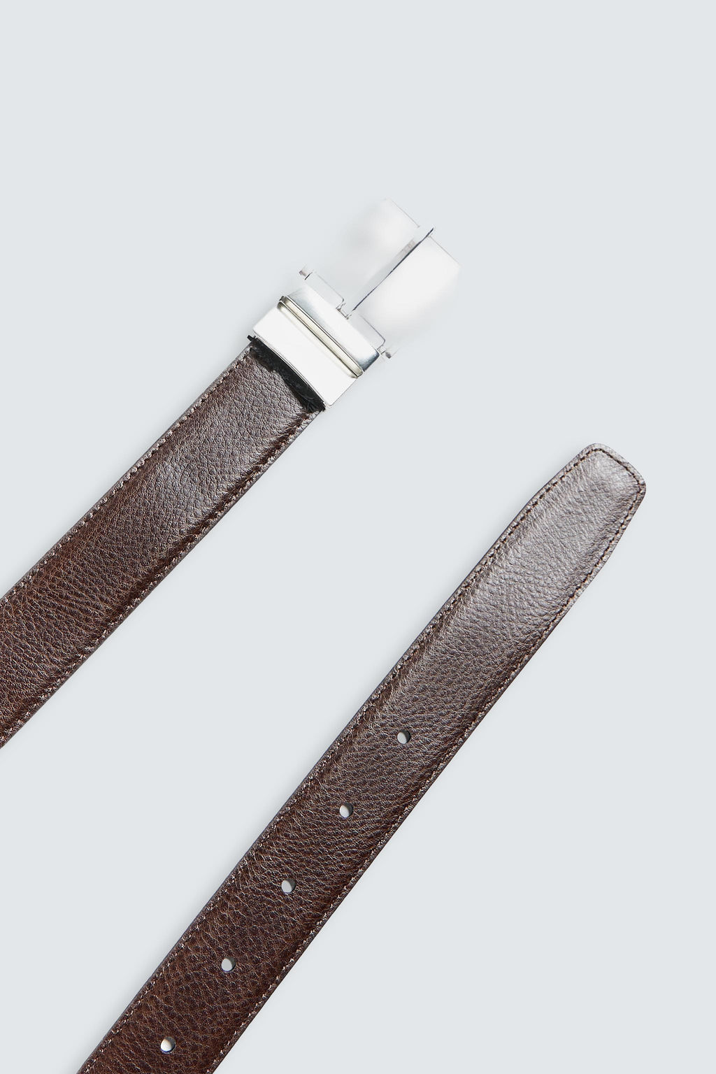 REVERSIBLE LEATHER BELT - Zara фото 4