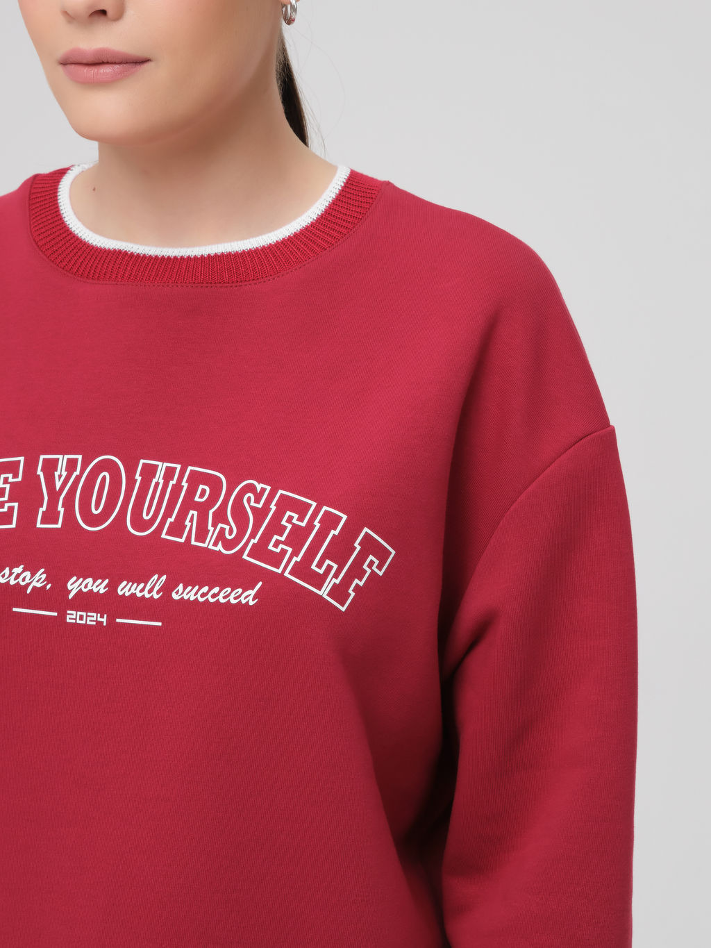 Толстовка с принтом